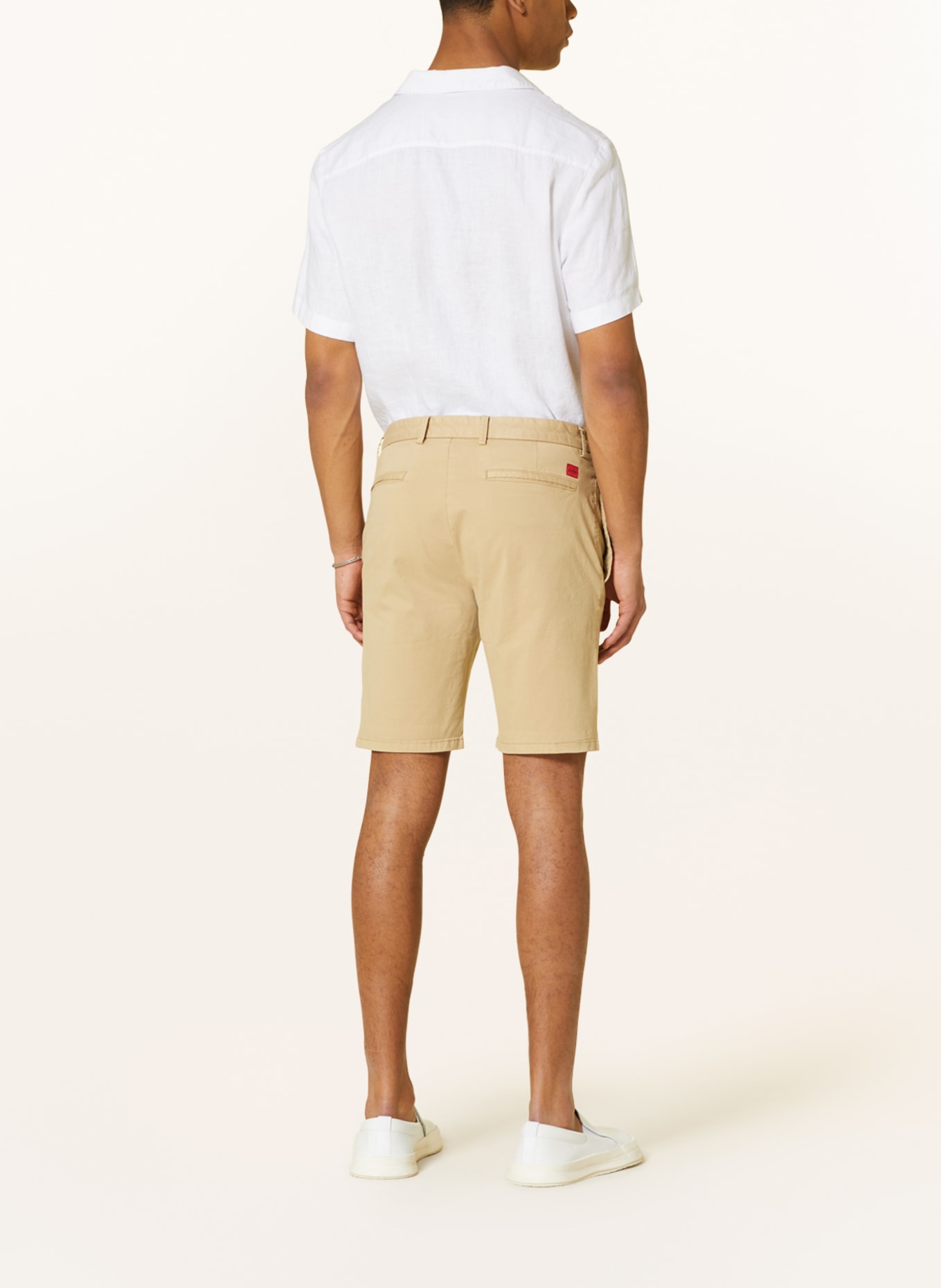 HUGO Shorts DAVID Slim Fit, Farbe: HELLBRAUN (Bild 3)