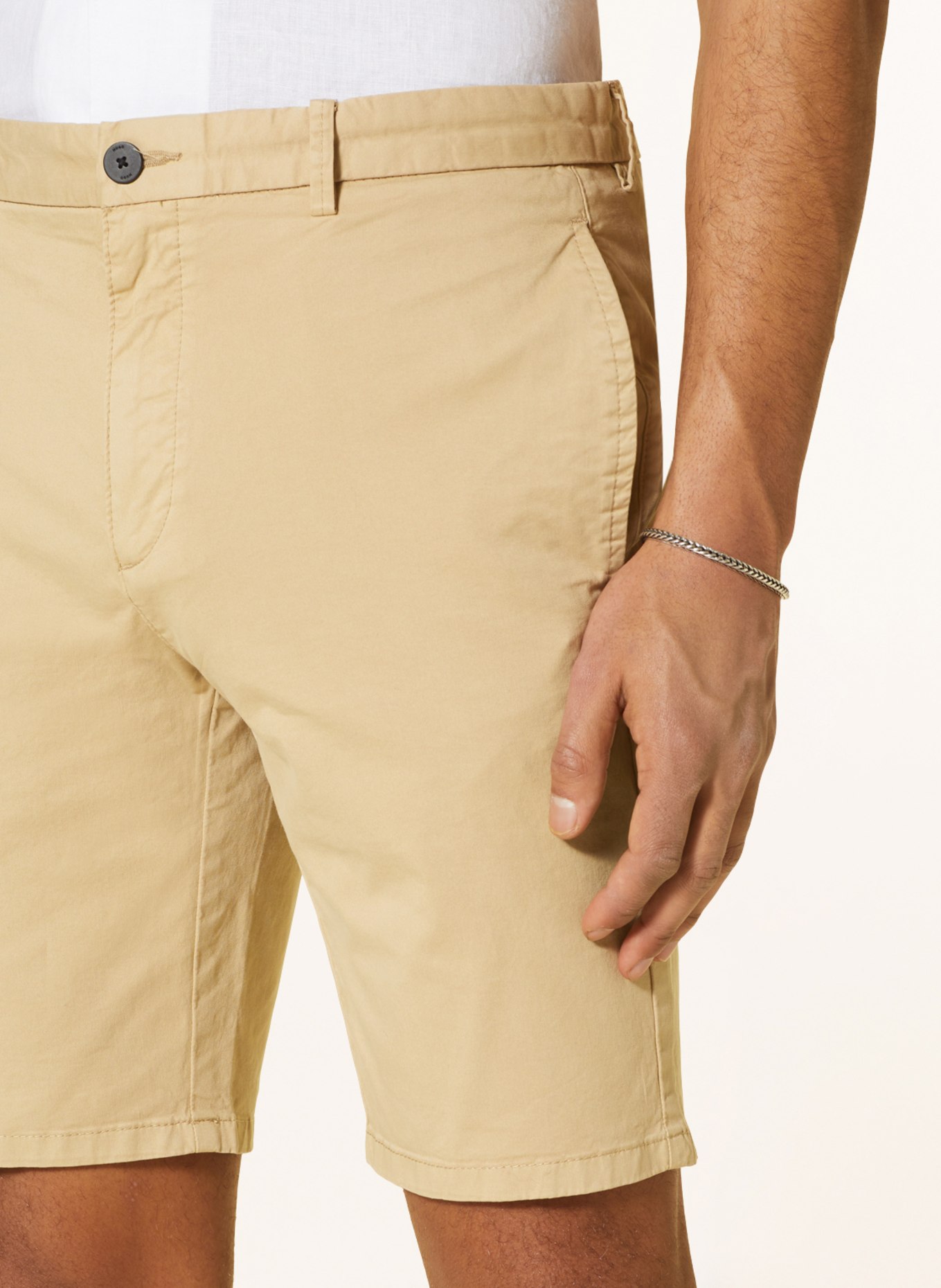 HUGO Shorts DAVID Slim Fit, Farbe: HELLBRAUN (Bild 5)