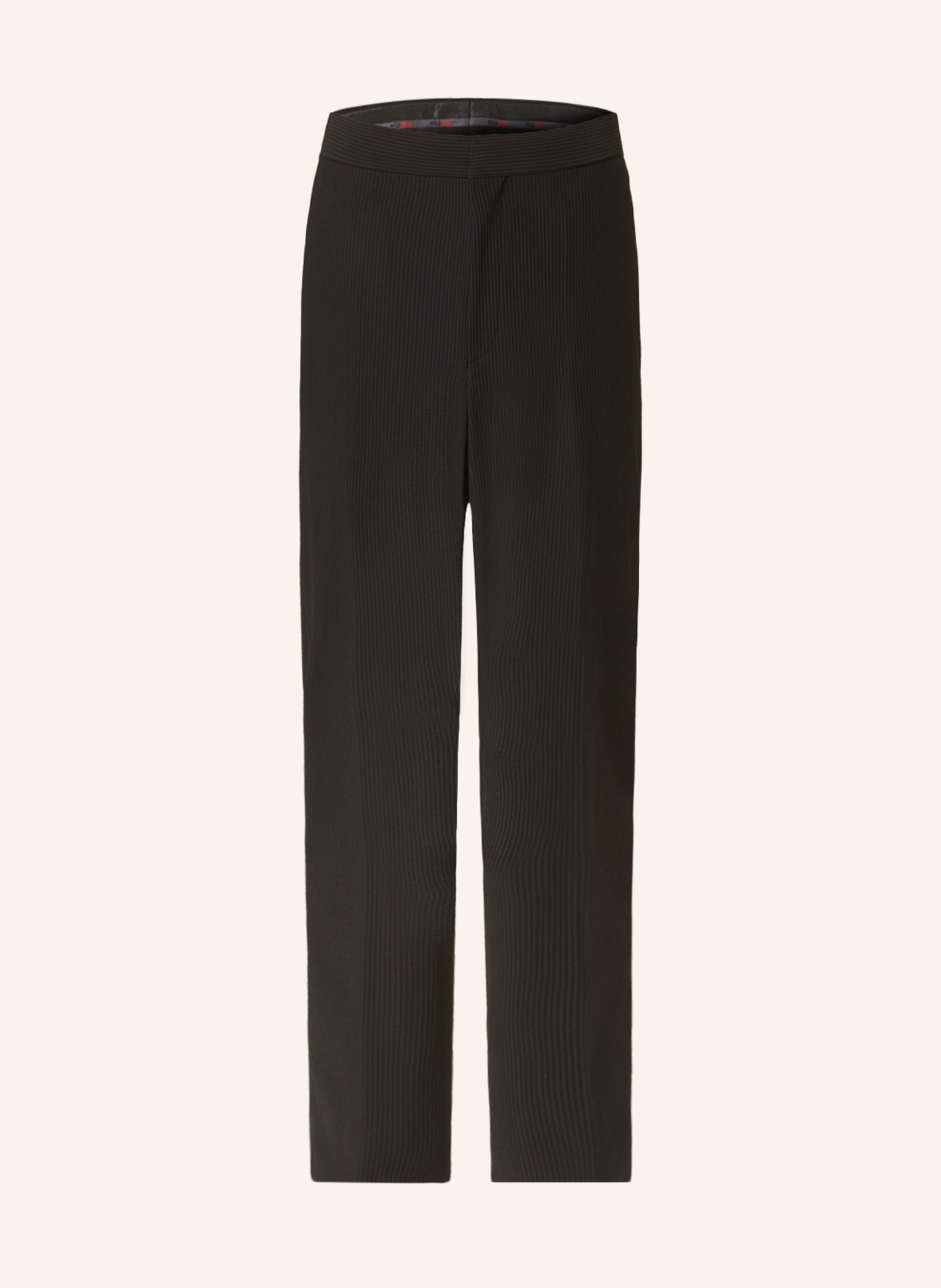 HUGO Trousers FLORO slim fit, Color: BLACK (Image 1)