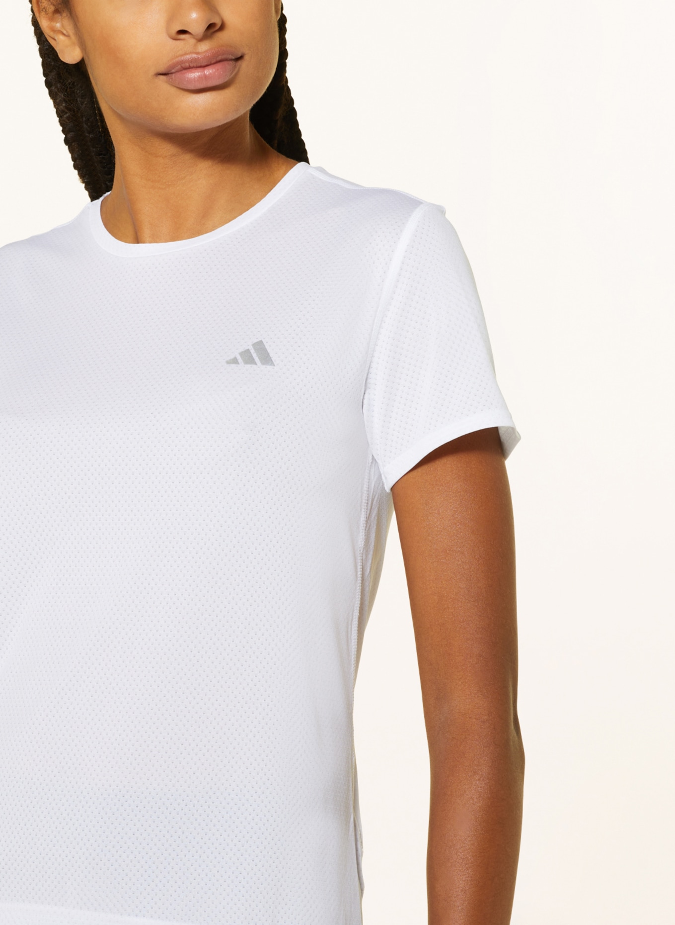 adidas Running shirt PAD XCITY, Color: WHITE (Image 4)