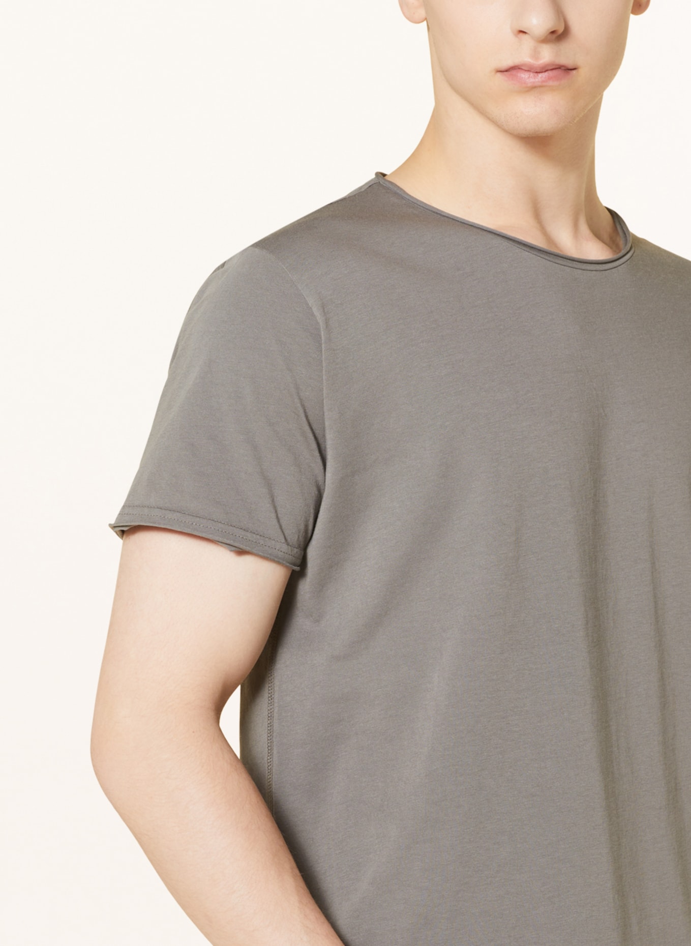 DRYKORN T-shirt KENDRICK, Color: GRAY (Image 4)