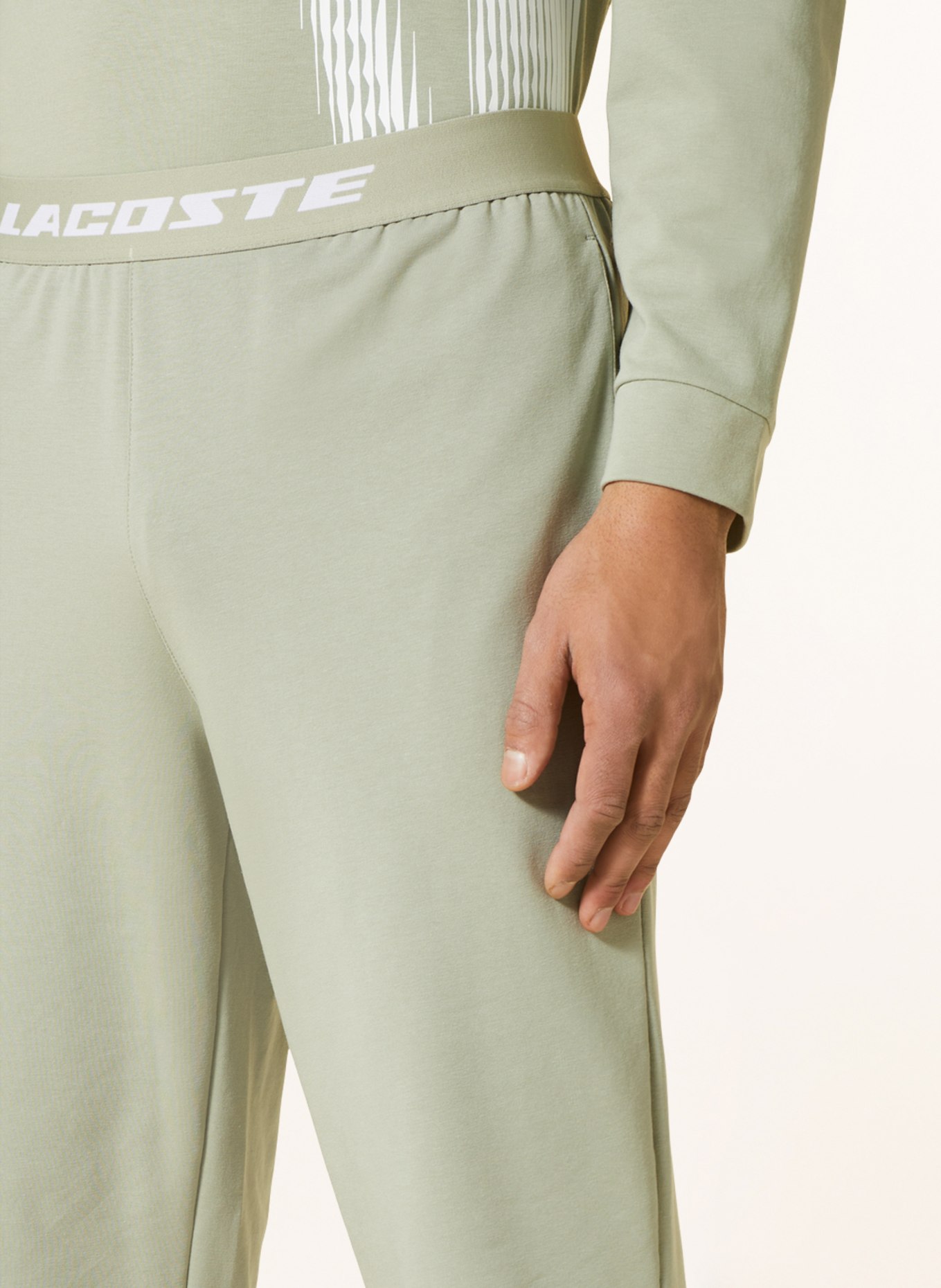 LACOSTE Spodnie rekreacyjne, Kolor: OLIWKOWY (Obrazek 6)