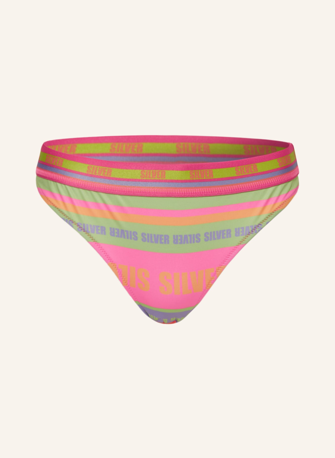 ULLI EHRLICH SPORTALM Basic bikini bottoms, Color: NEON ORANGE/ NEON PINK/ NEON GREEN (Image 1)