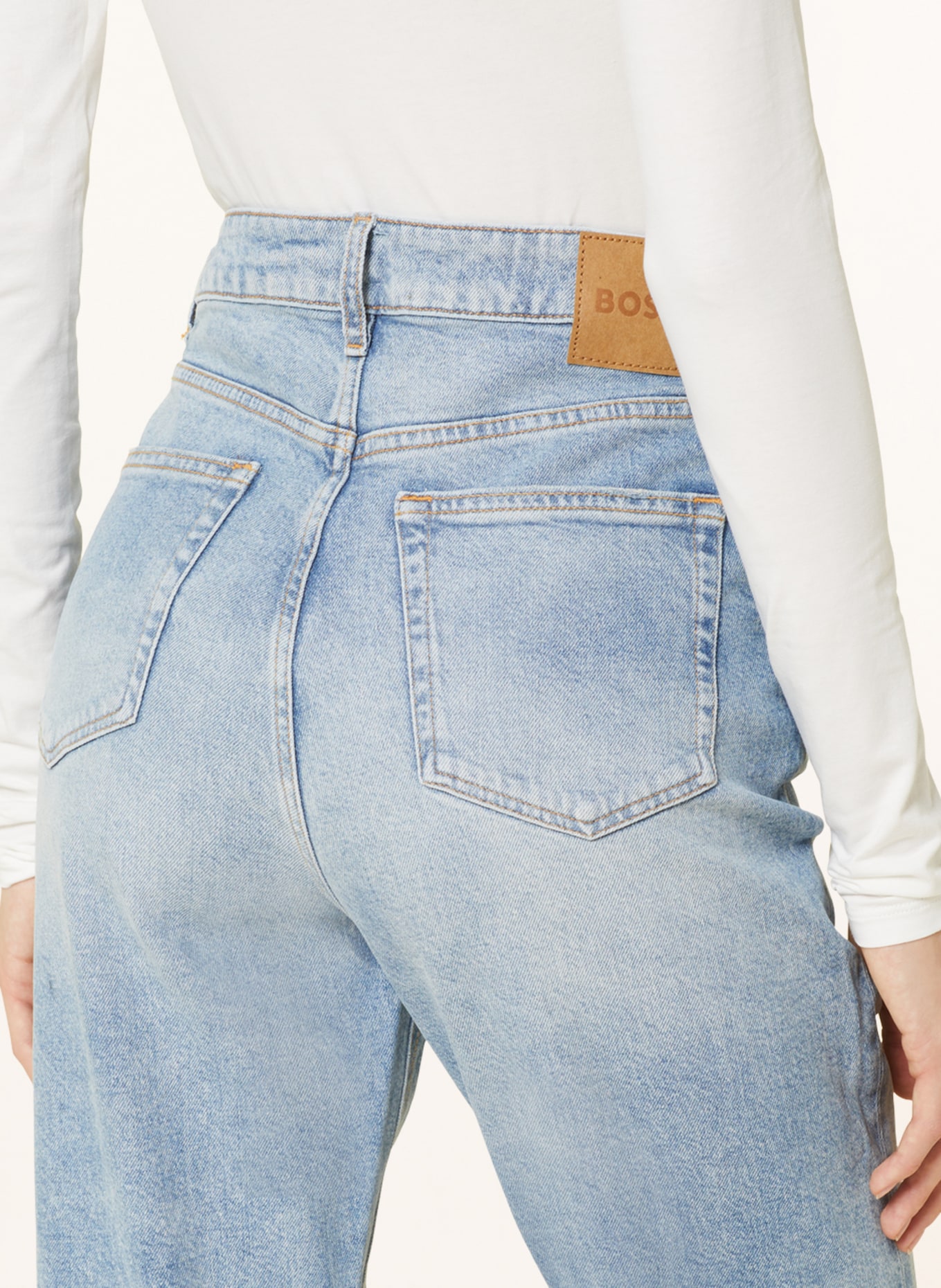 BOSS Mom jeans RUTH, Color: 461 OPEN BLUE (Image 5)