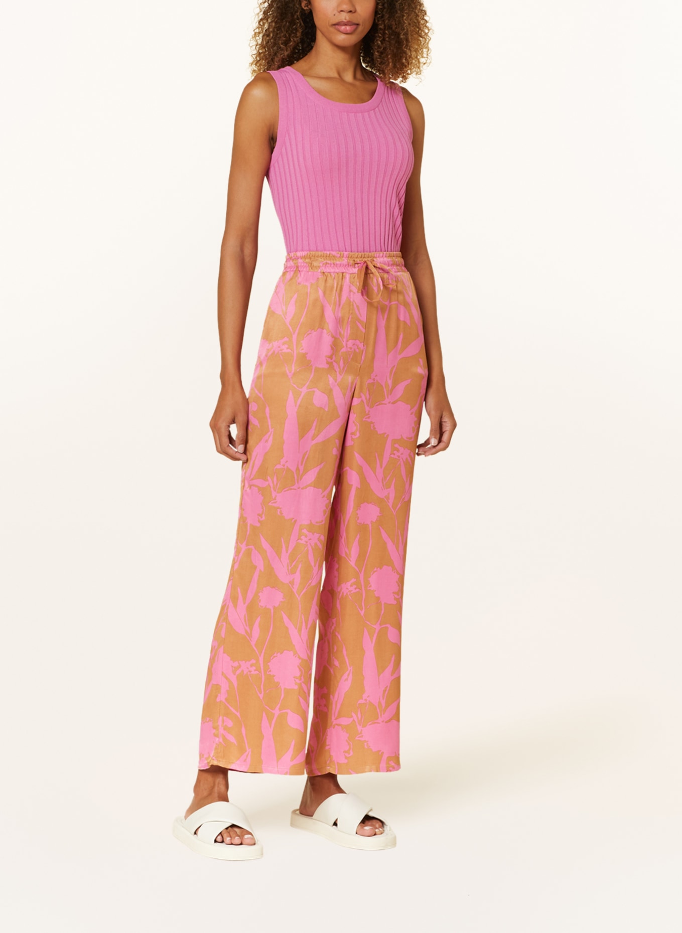 BETTER RICH Trousers, Color: BROWN/ PINK (Image 2)