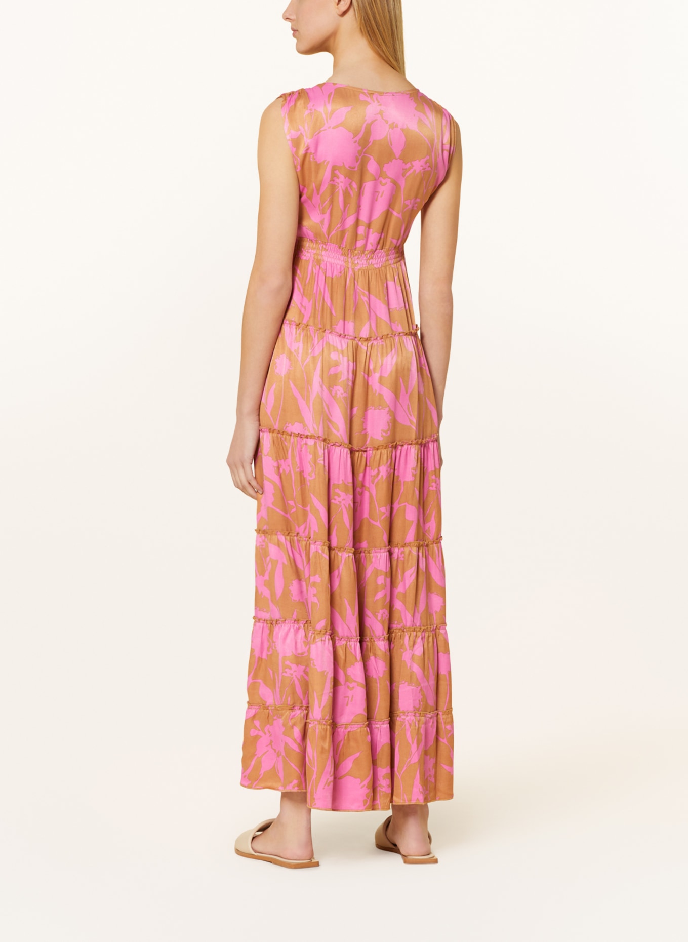 BETTER RICH Dress FLOWER, Color: PINK/ CAMEL (Image 3)