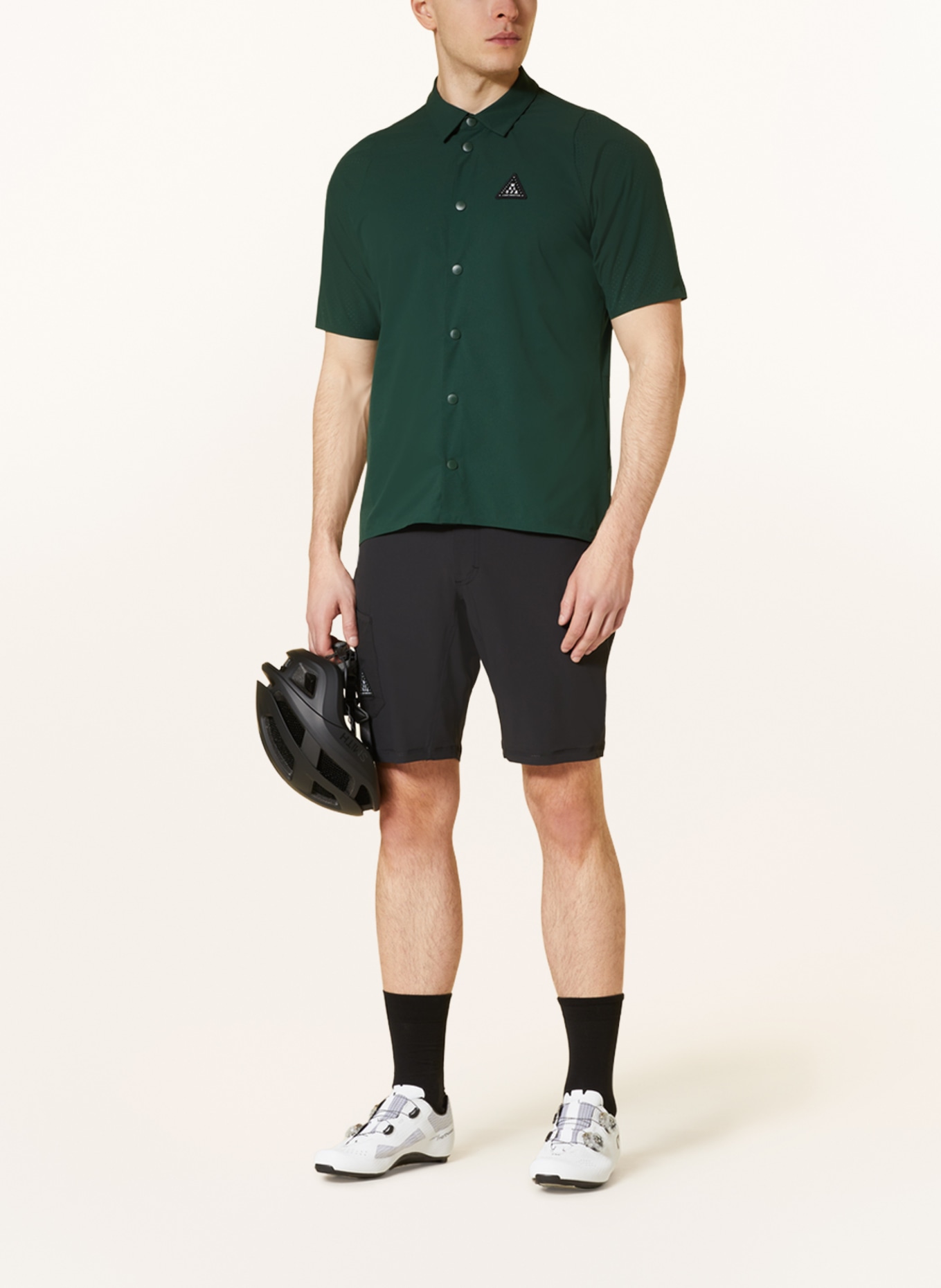 maloja Cycling shirt HUNTERM., Color: DARK GREEN (Image 2)