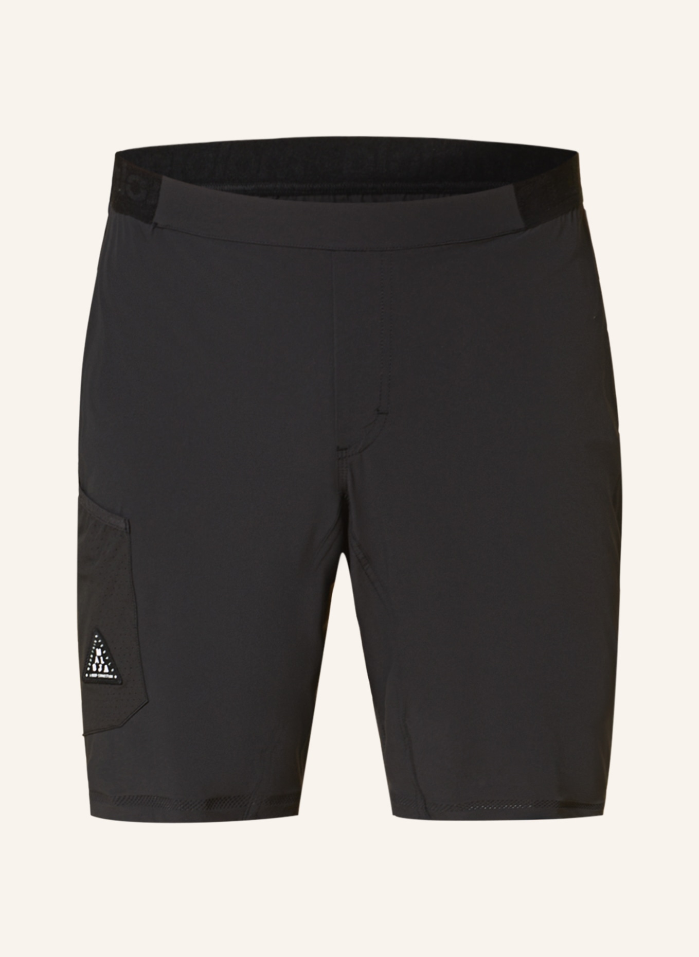 maloja Cycling shorts TRAIL without padded insert, Color: BLACK (Image 1)