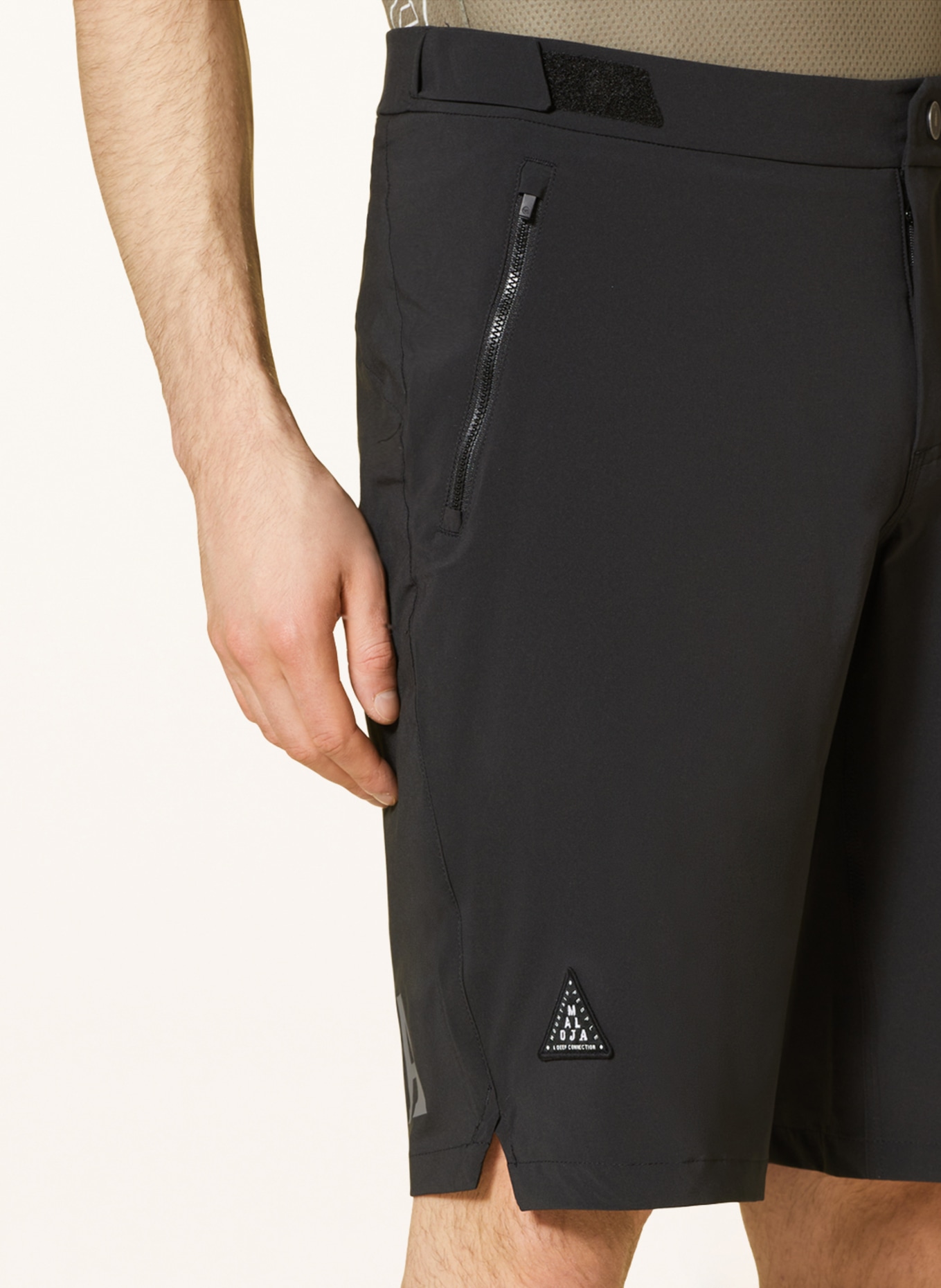 maloja Cycling shorts GALLASM without padded insert, Color: BLACK (Image 5)