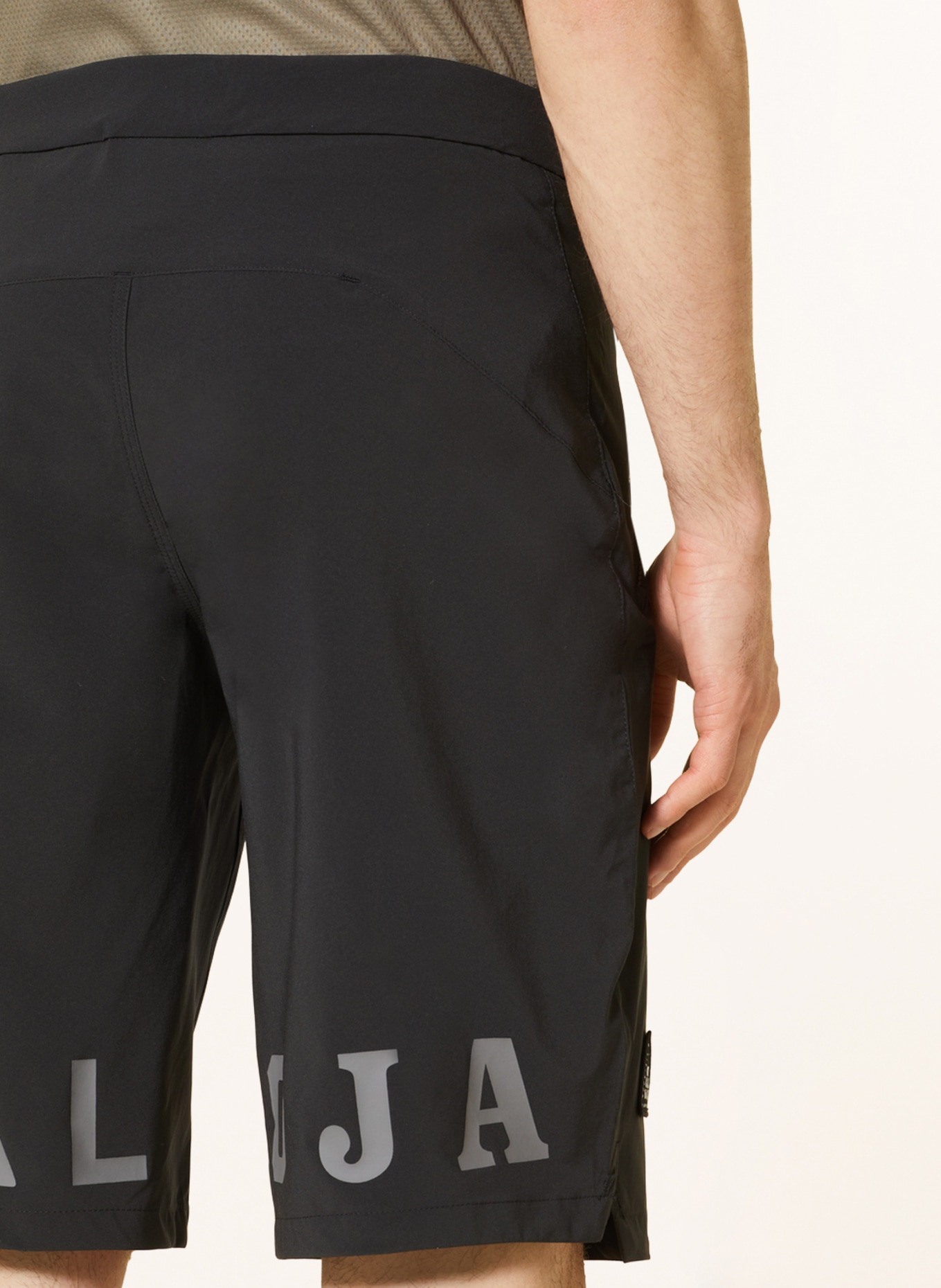 maloja Cycling shorts GALLASM without padded insert, Color: BLACK (Image 6)