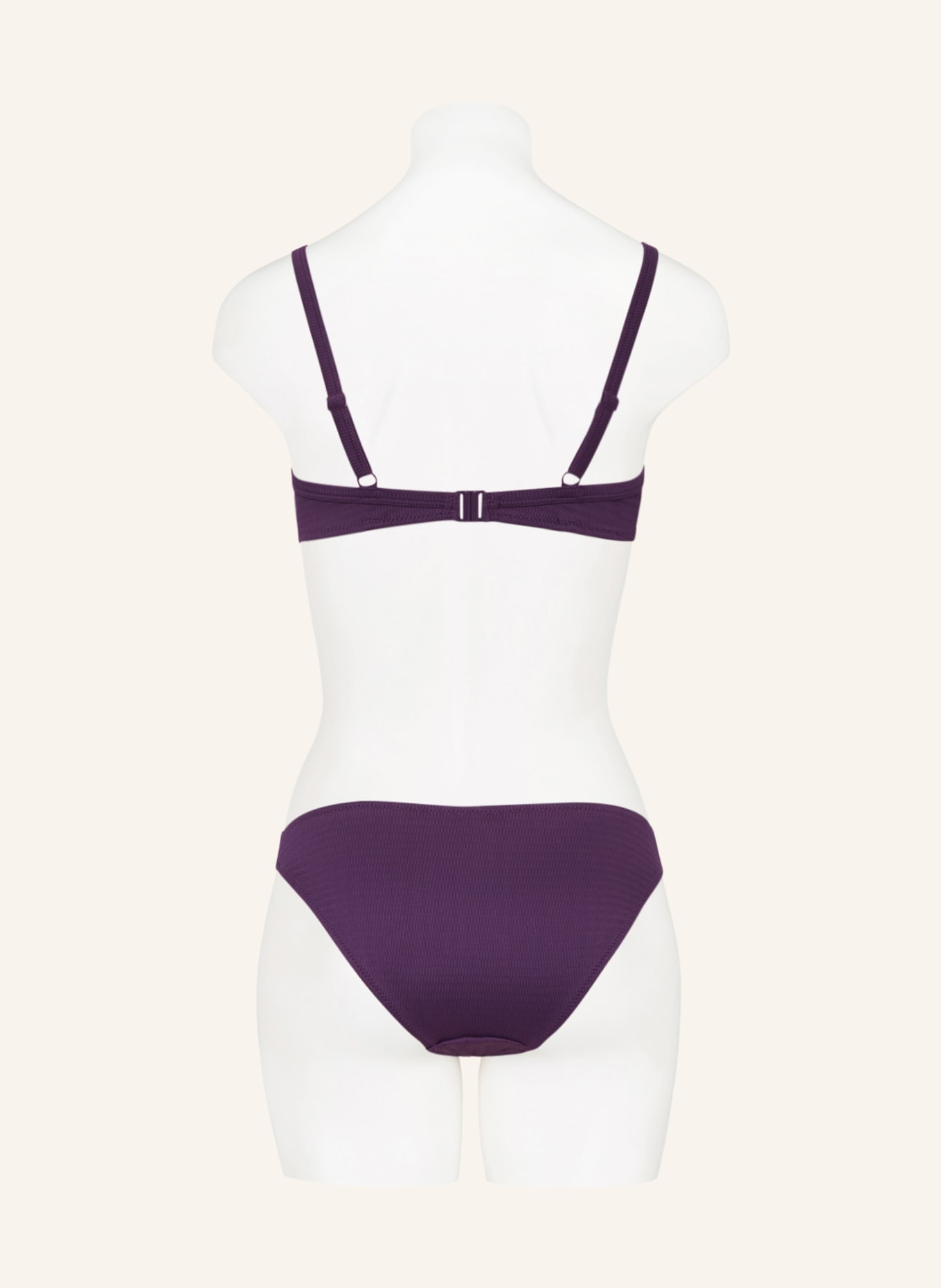 Passionata Underwired bikini top LILA, Color: DARK PURPLE (Image 3)