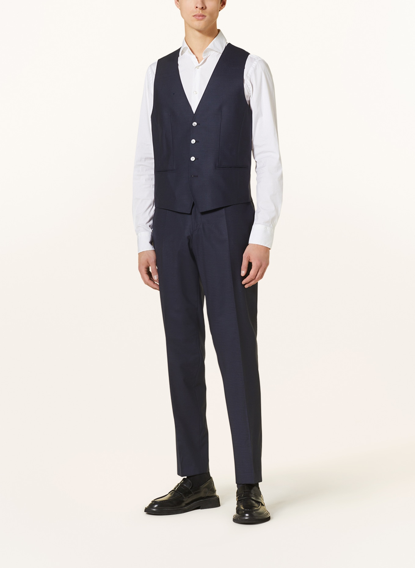 BOSS Suit vest HUGE slim fit, Color: DARK BLUE (Image 2)