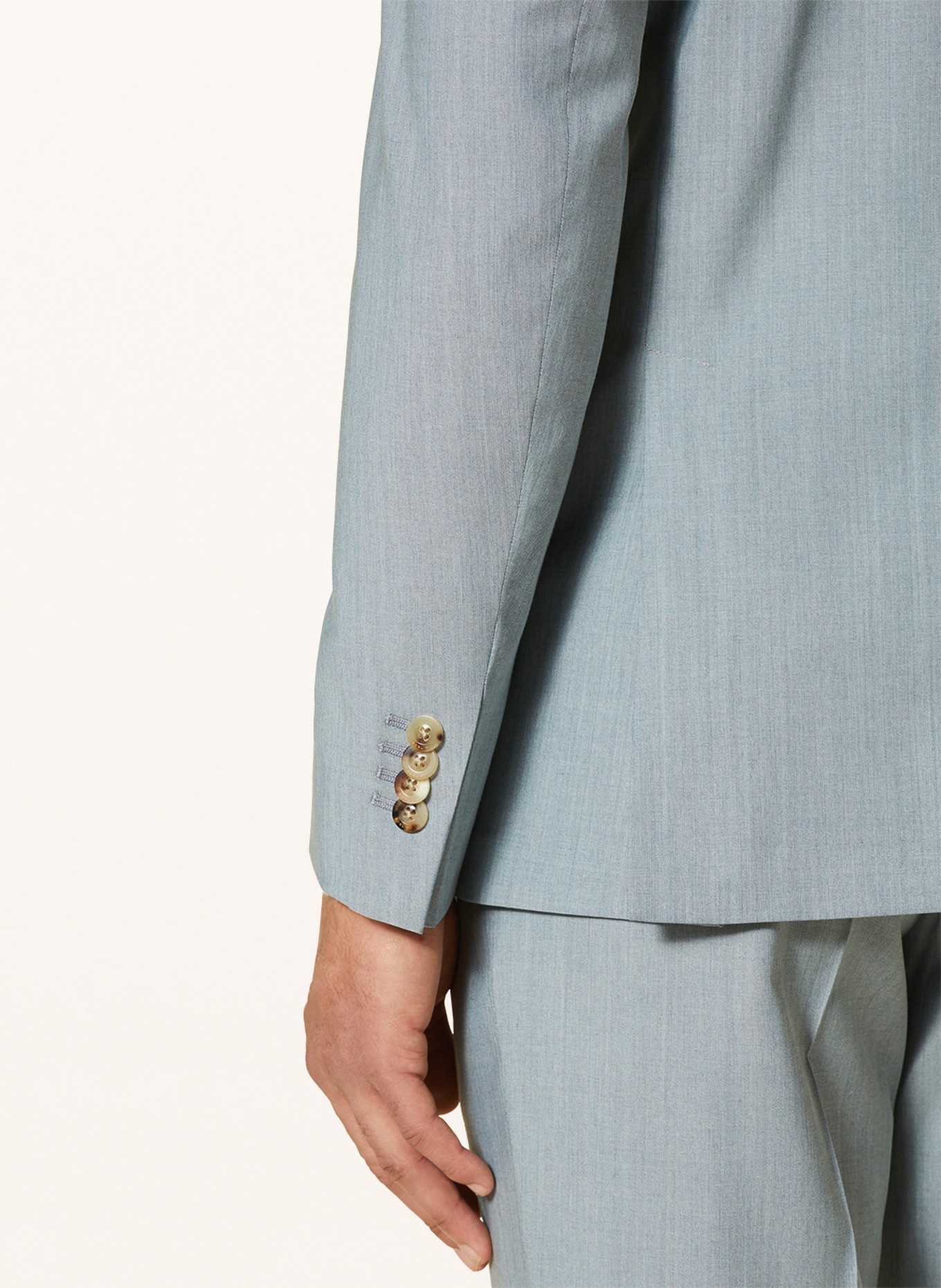 BOGLIOLI Tailored jacket extra slim fit: LIGHT GRAY