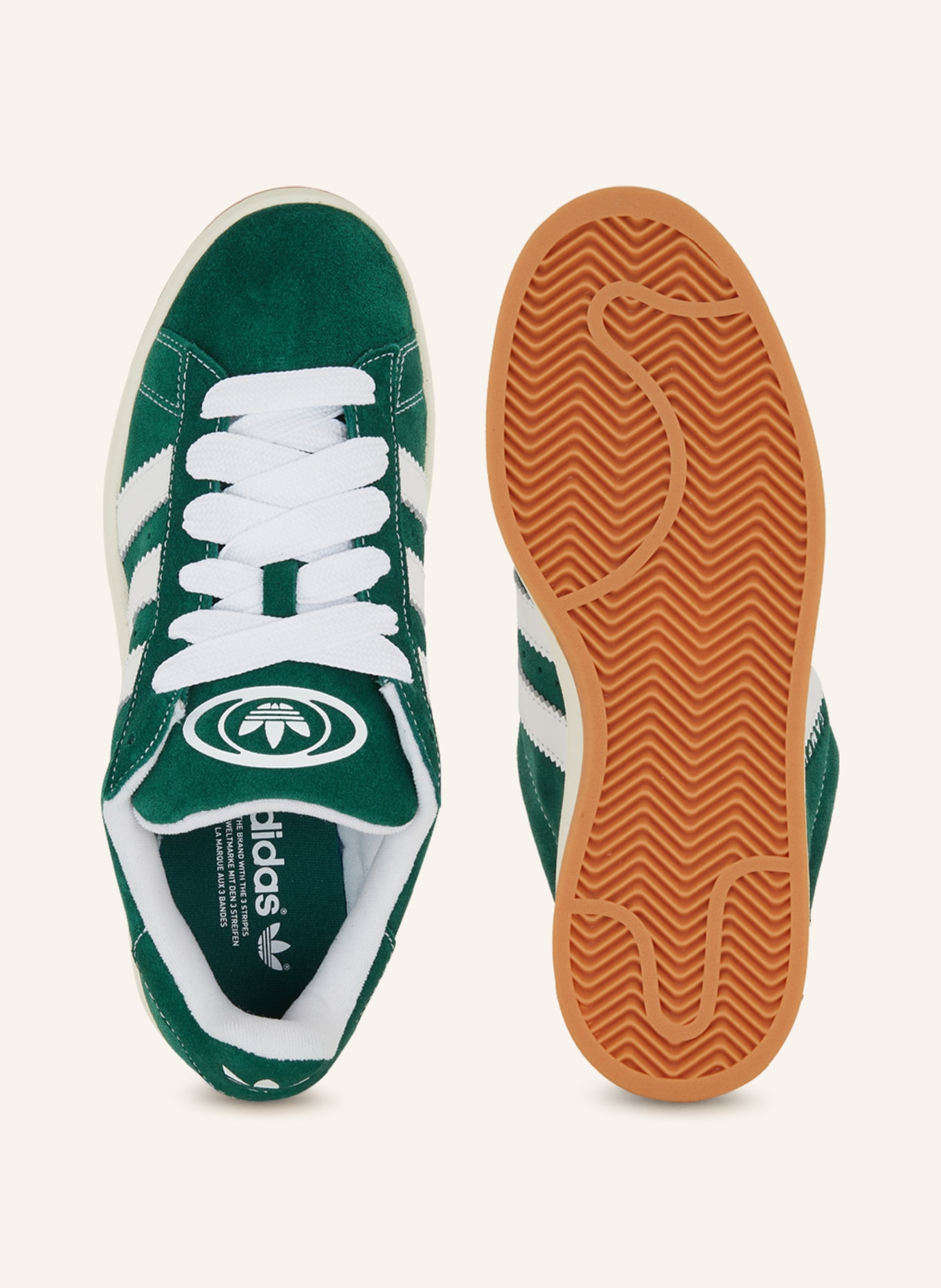 adidas Originals Sneaker CAMPUS 00S, Color: GREEN/ WHITE (Image 5)