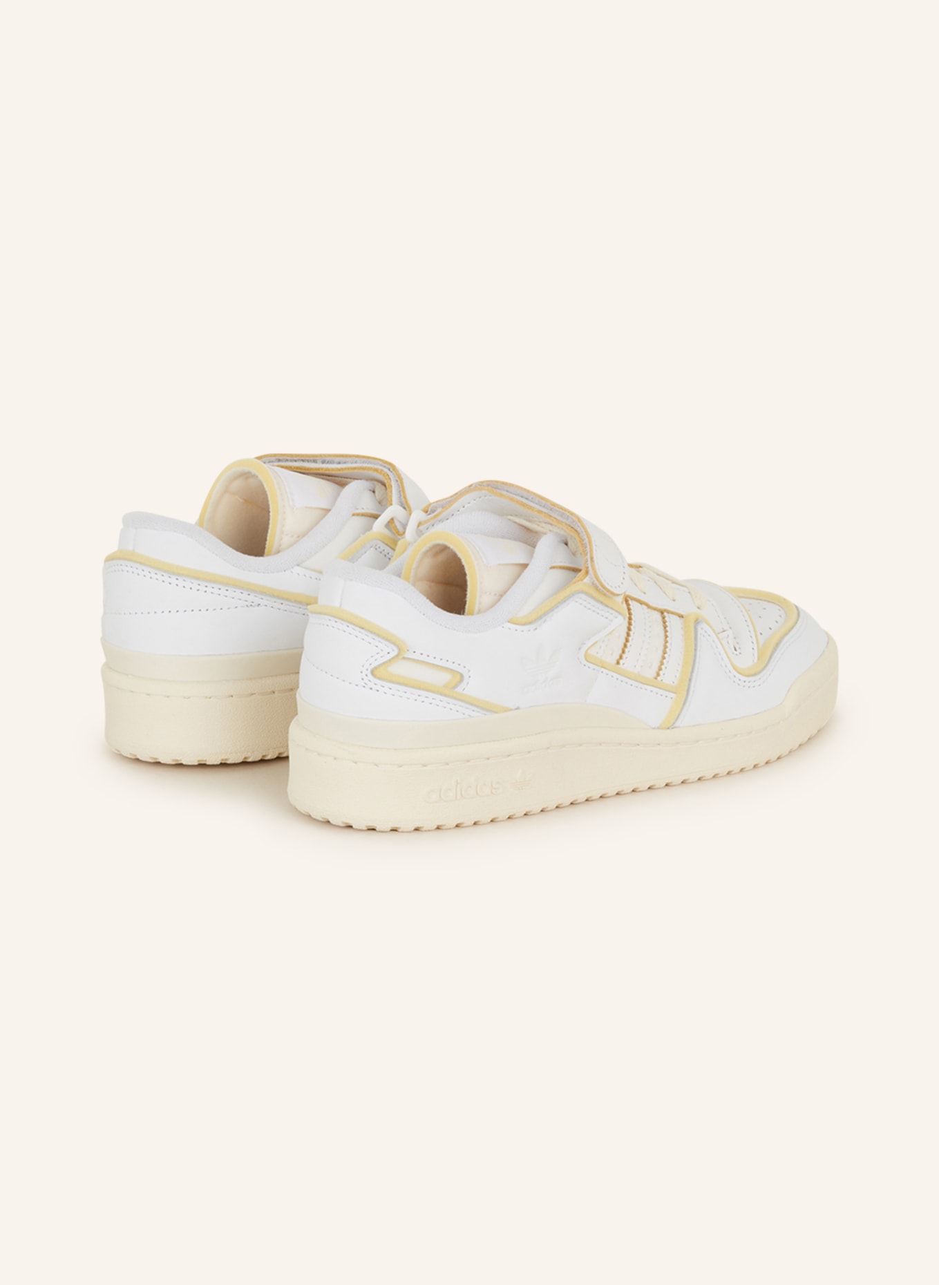 adidas Originals Sneakers FORUM 84, Color: WHITE/ LIGHT YELLOW (Image 2)