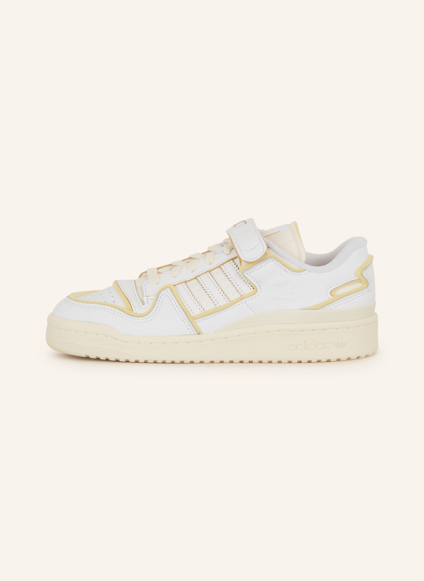 adidas Originals Sneakers FORUM 84, Color: WHITE/ LIGHT YELLOW (Image 4)
