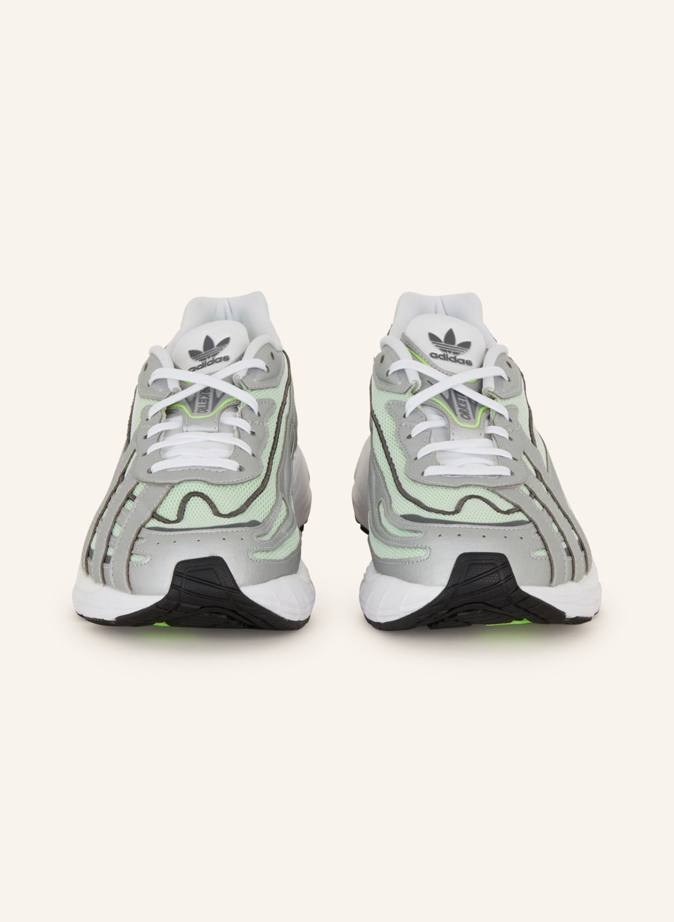 adidas Originals Sneakers ORKETRO, Color: SILVER/ LIGHT GREEN/ DARK GRAY (Image 3)