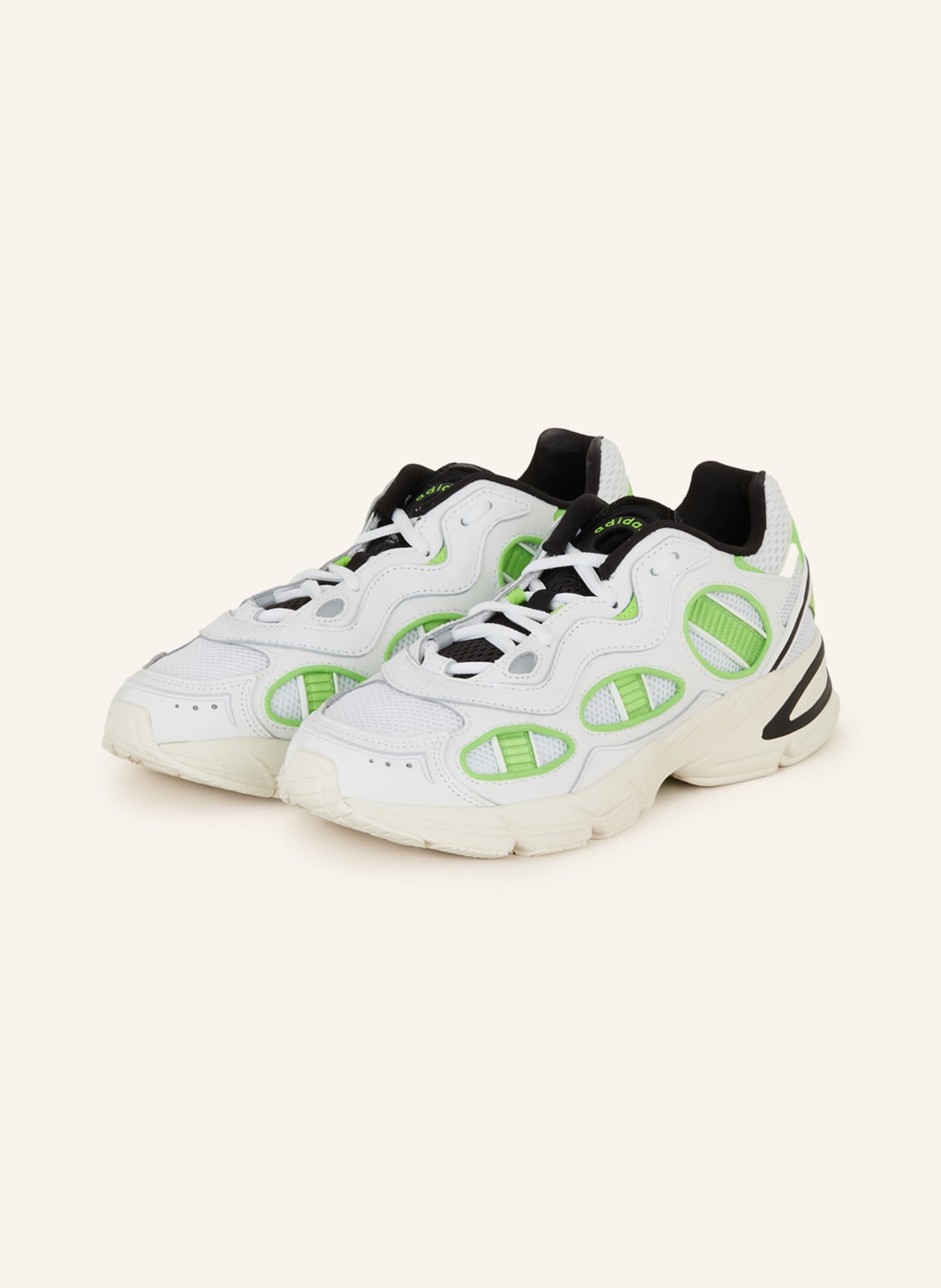 adidas Originals Sneaker ASTIR, Farbe: WEISS/ GRÜN (Bild 1)
