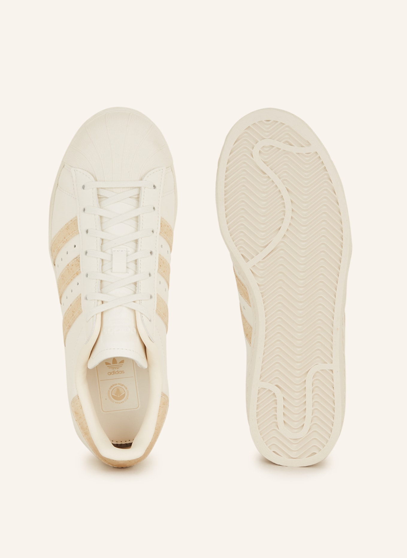 adidas Originals Sneaker SUPERSTAR, Farbe: ECRU/ CREME (Bild 5)
