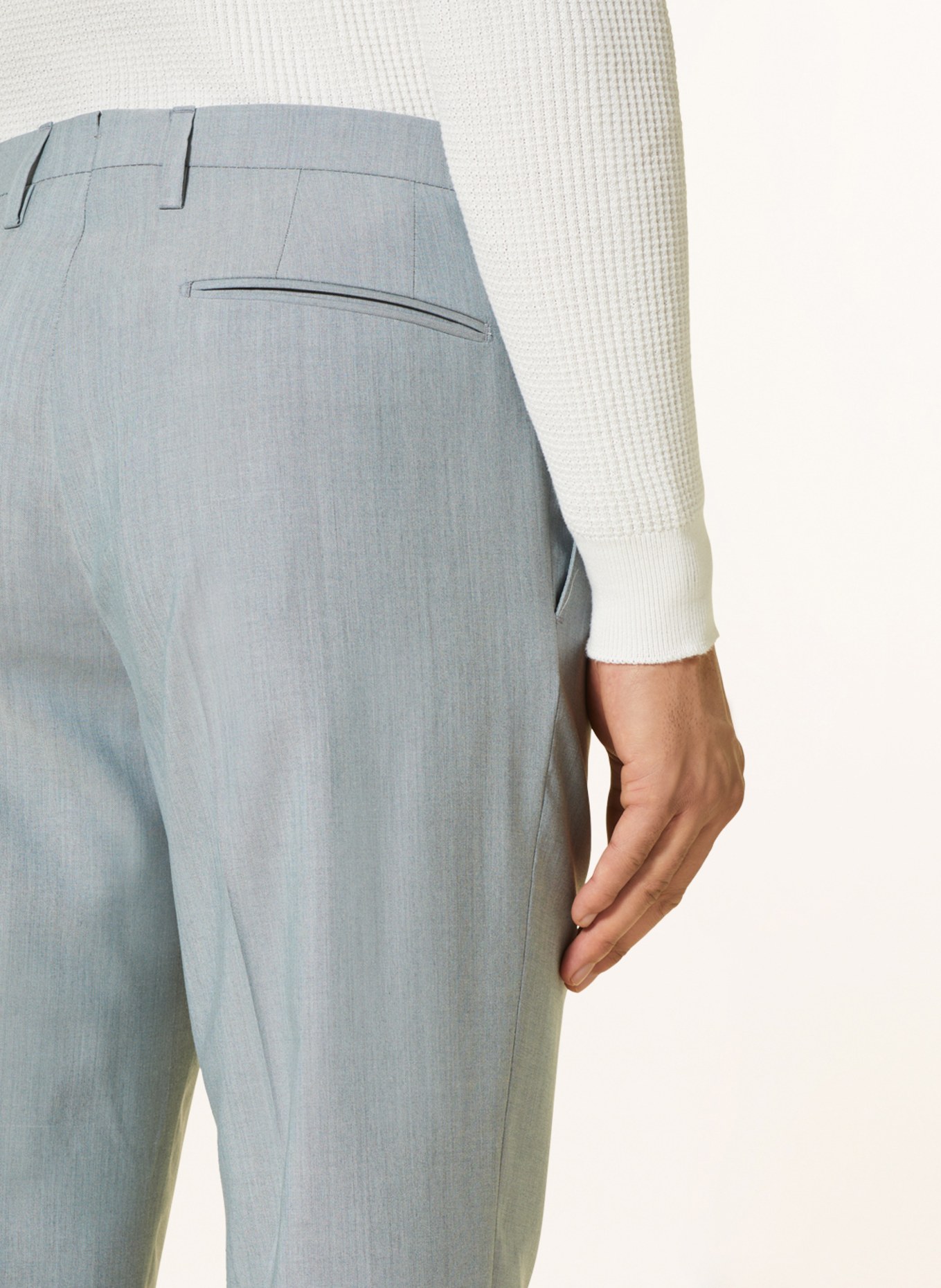 BOGLIOLI Suit trousers slim fit: LIGHT GRAY