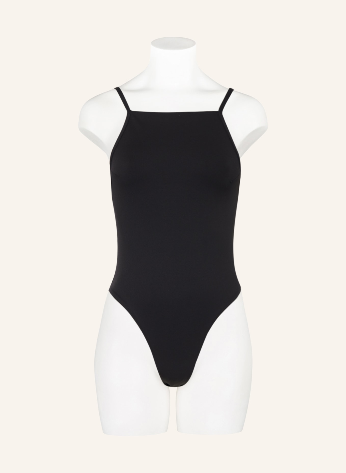 EMPORIO ARMANI High-neck swimsuit, Color: BLACK (Image 2)