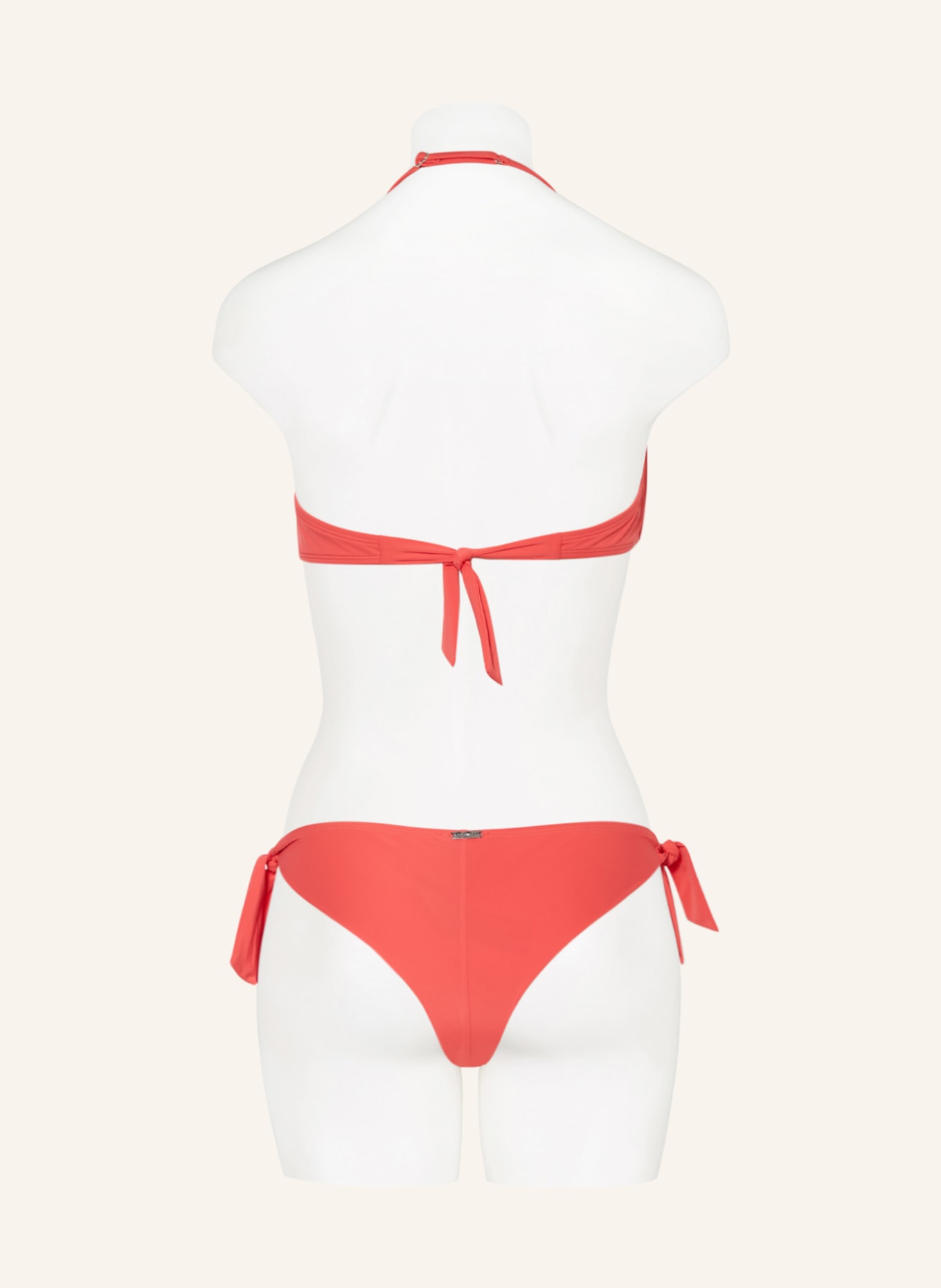 EMPORIO ARMANI Bandeau bikini, Color: SALMON (Image 3)