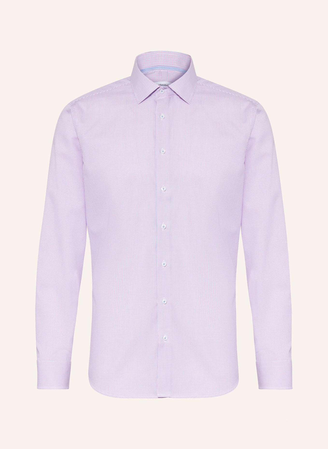 seidensticker Hemd Shaped Fit, Farbe: ROT/ BLAU (Bild 1)