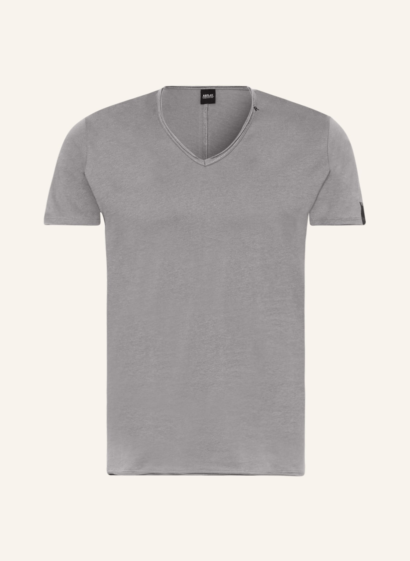 REPLAY T-shirt, Color: GRAY (Image 1)