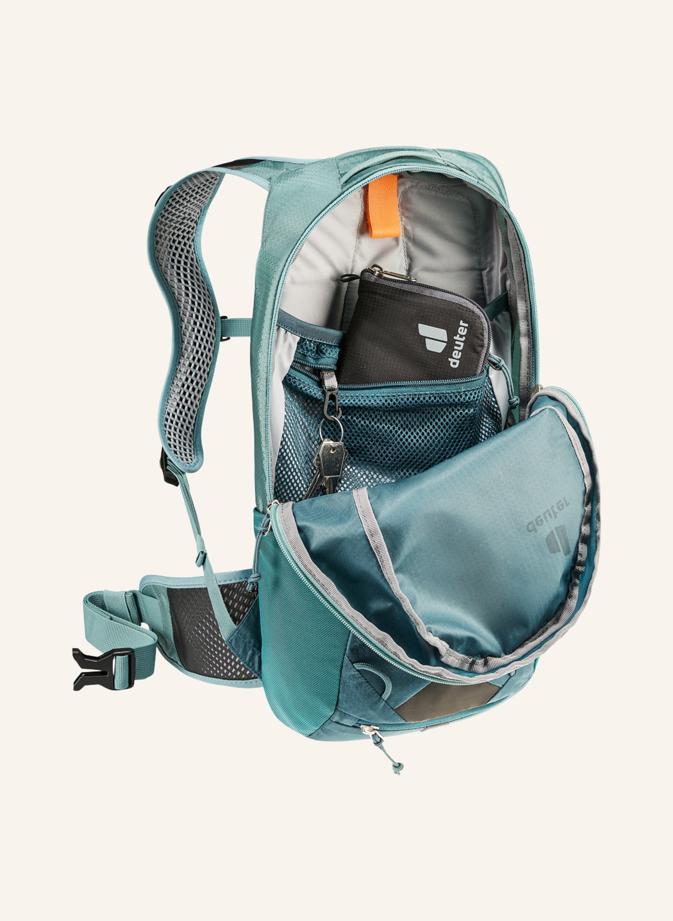 deuter Backpack RACE 8 l, Color: TEAL (Image 4)