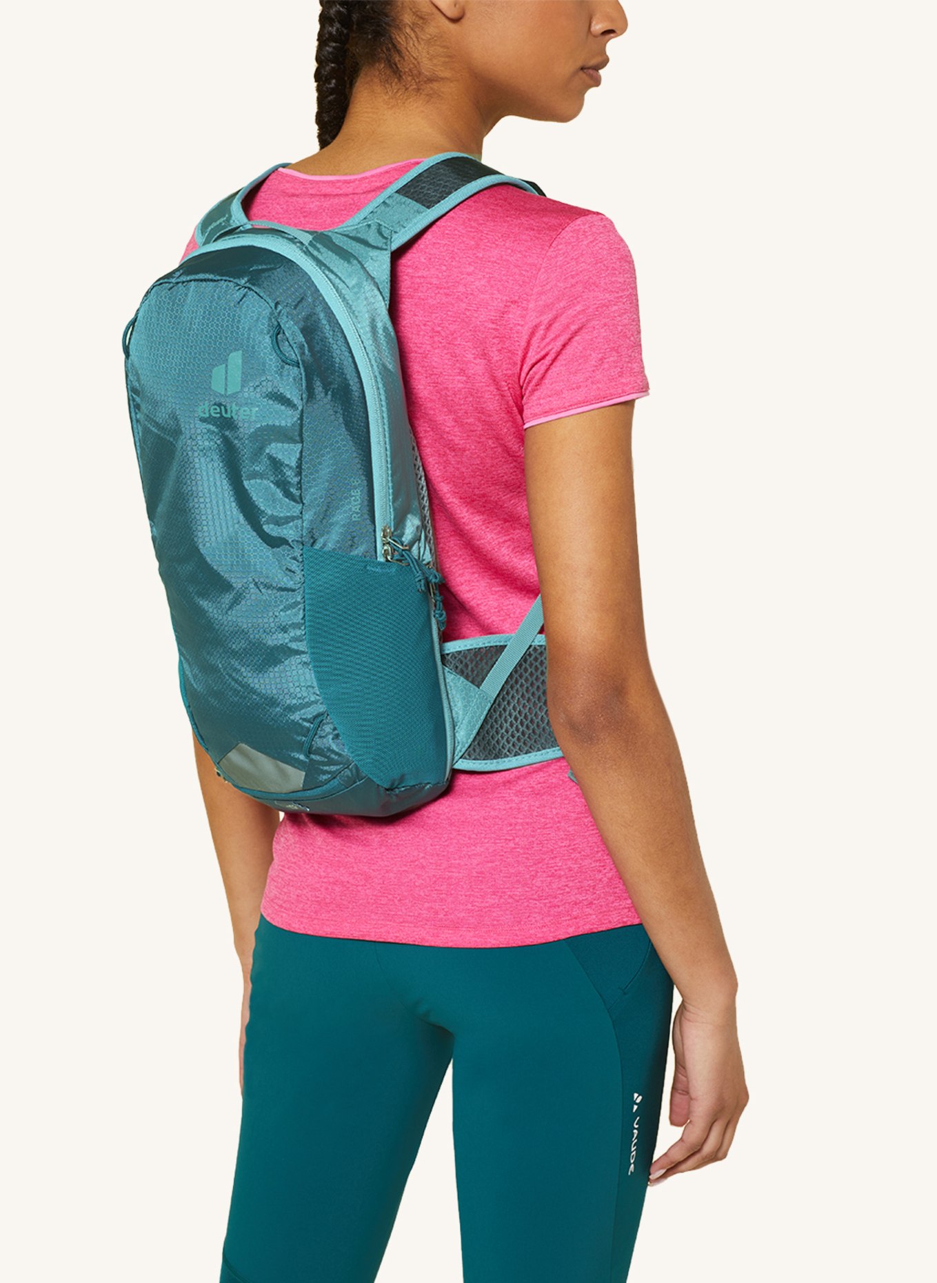 deuter Backpack RACE 8 l, Color: TEAL (Image 6)