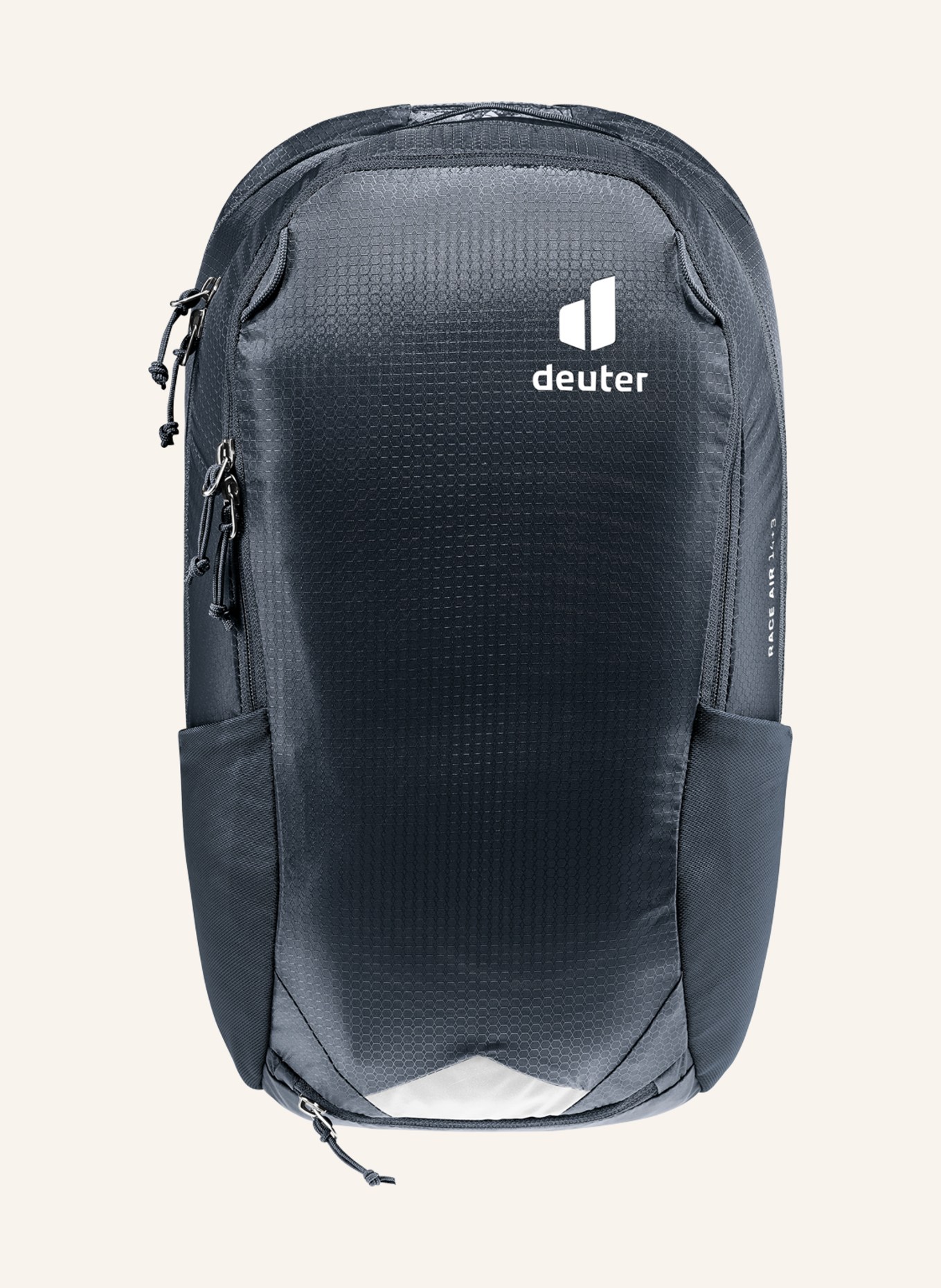 deuter Backpack RACE AIR 14 + 3 l, Color: BLACK/ DARK GRAY (Image 1)