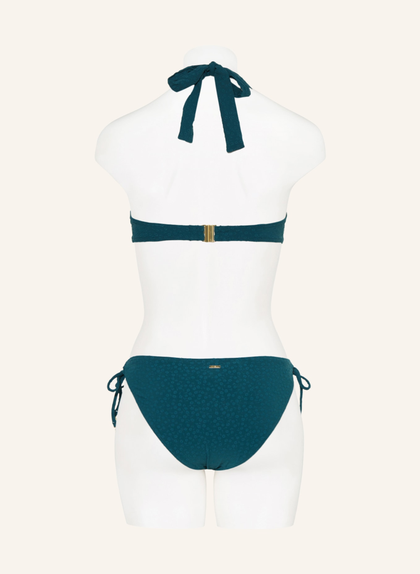 CYELL Triangle bikini bottoms FLORA TEAL, Color: TEAL (Image 3)