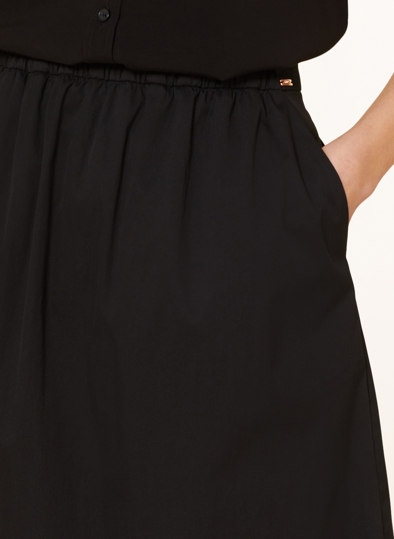 CINQUE Skirt CICARMEN, Color: BLACK (Image 4)