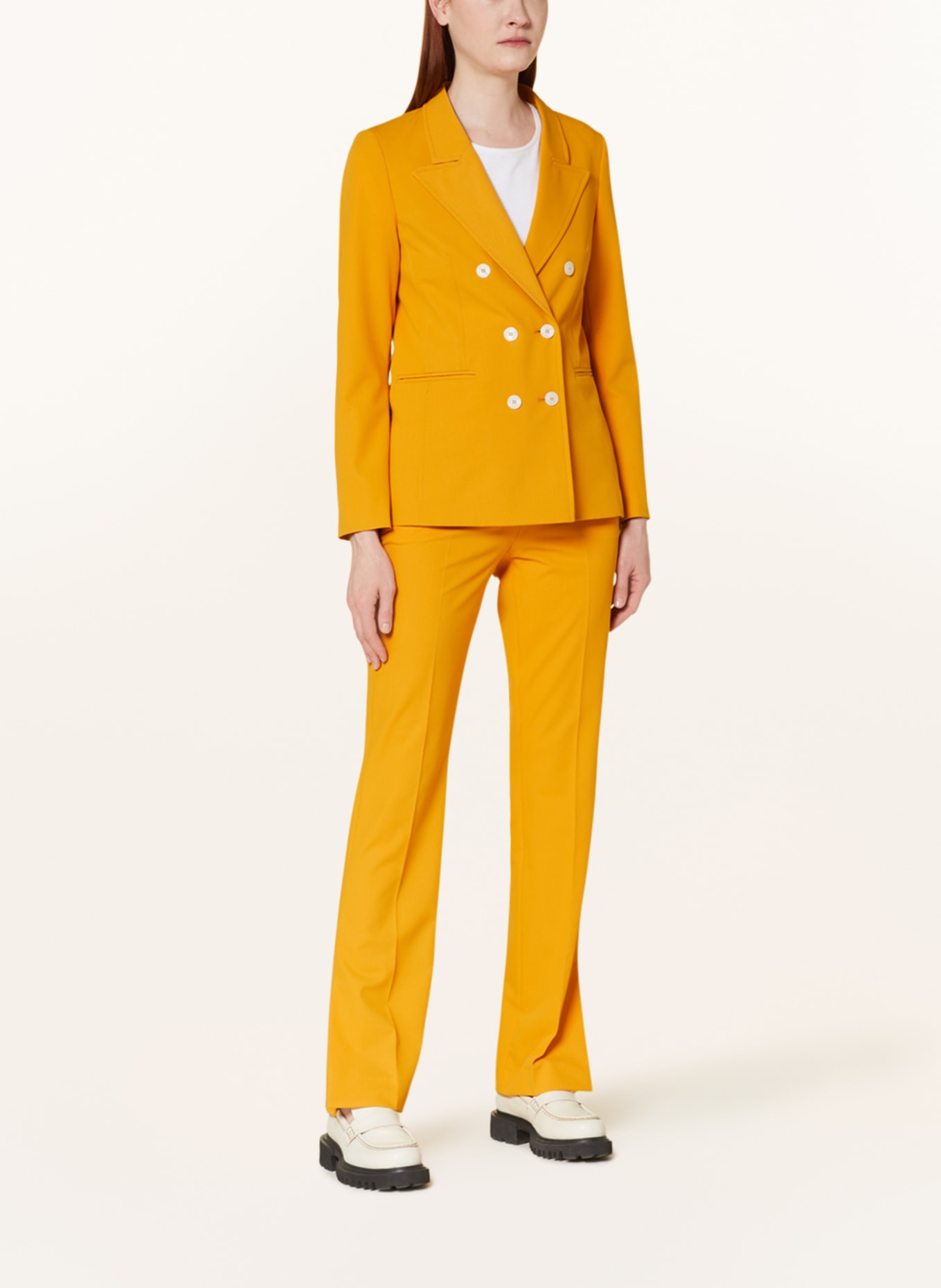 Dark yellow blazer hot sale