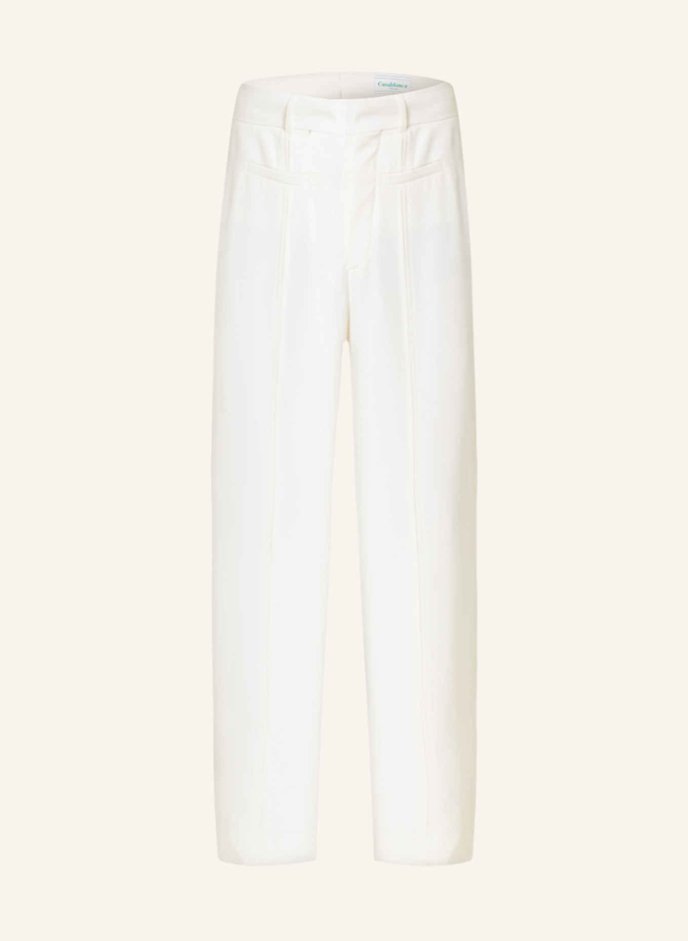 Casablanca Spodnie garniturowe regular fit, Kolor: WHITE (Obrazek 1)