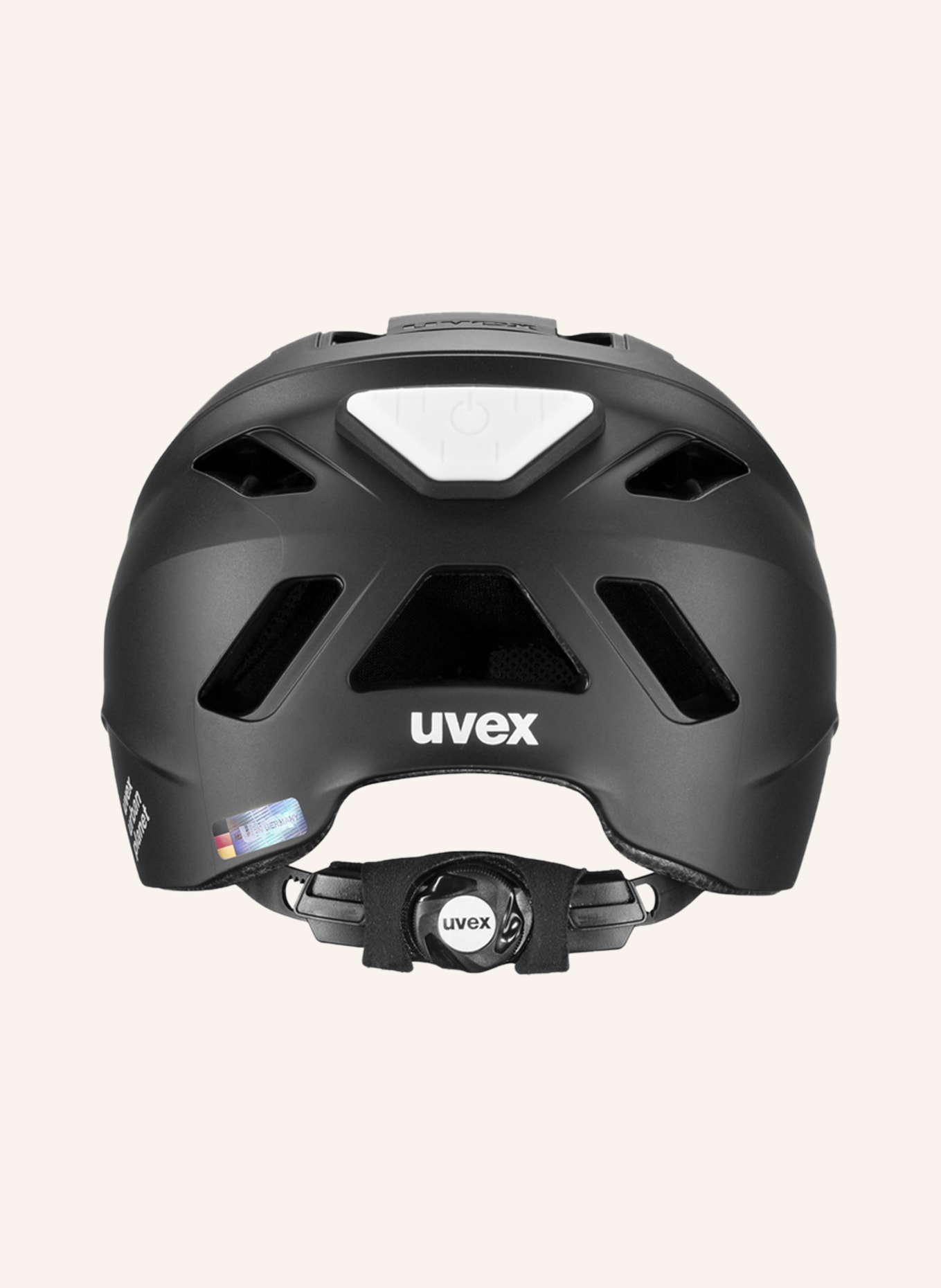 uvex Cycling helmet URBAN PLANET LED, Color: BLACK (Image 2)