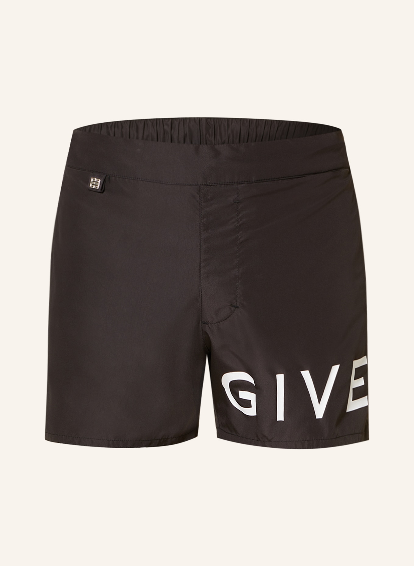 GIVENCHY Swim shorts , Color: BLACK/ WHITE (Image 1)
