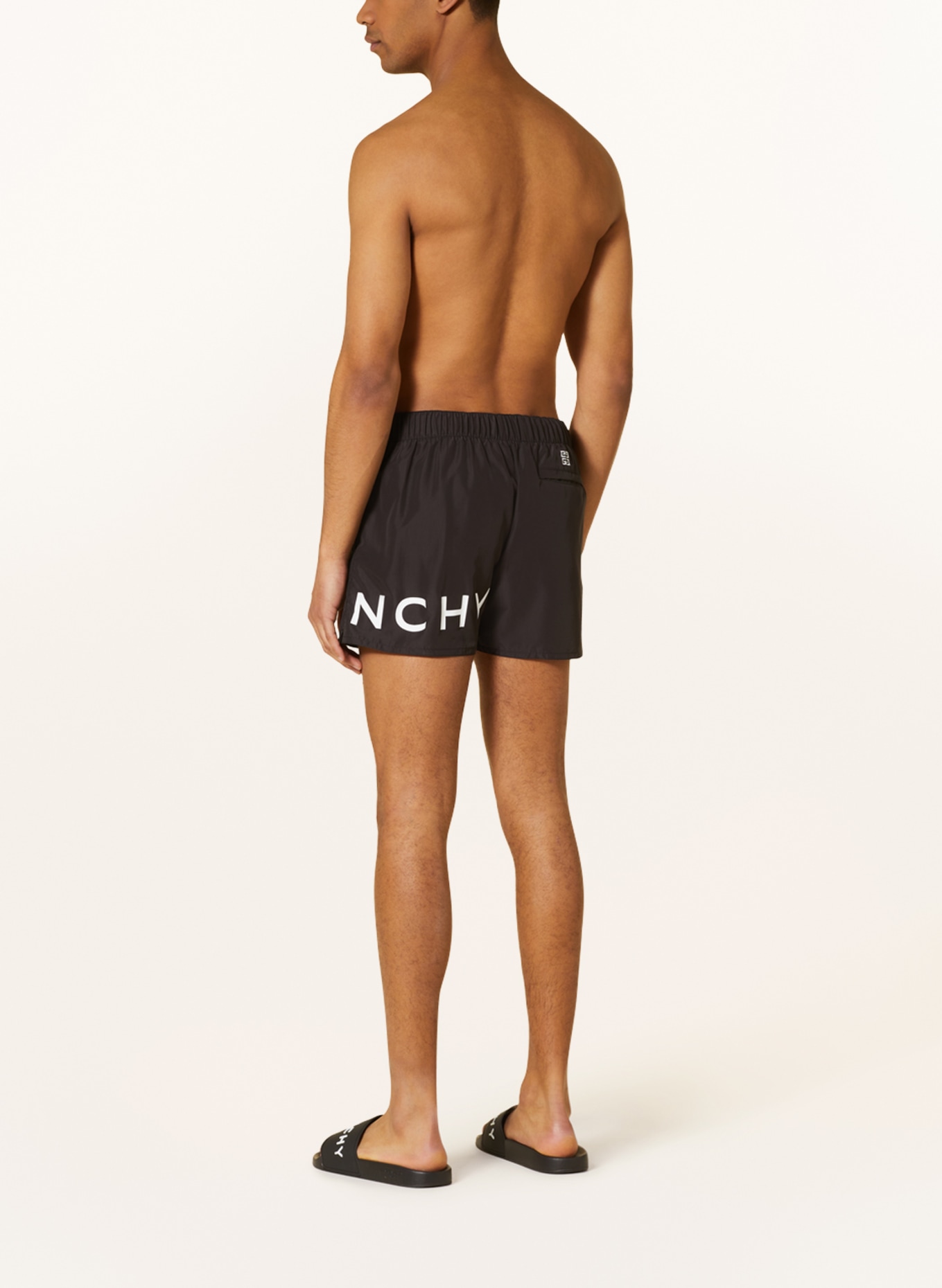 GIVENCHY Swim shorts , Color: BLACK/ WHITE (Image 3)
