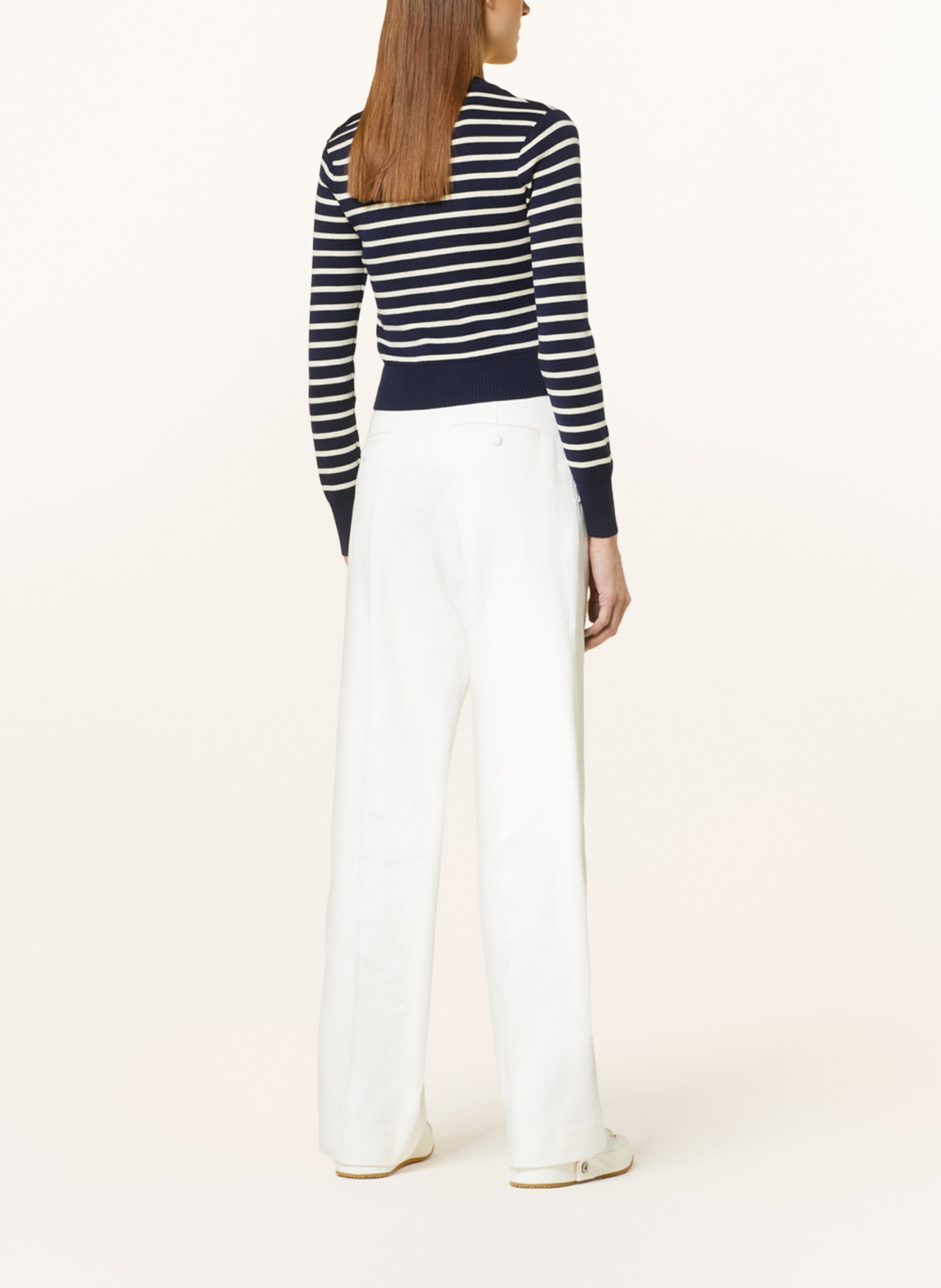 AMI PARIS Trousers, Color: WHITE (Image 3)