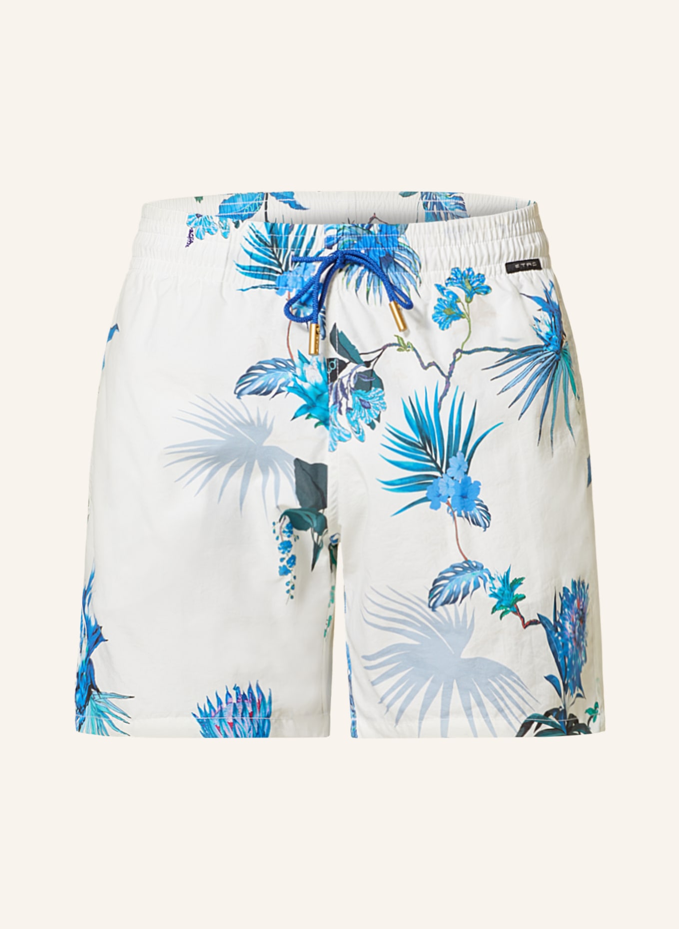 ETRO Swim shorts , Color: WHITE/ BLUE/ GREEN (Image 1)