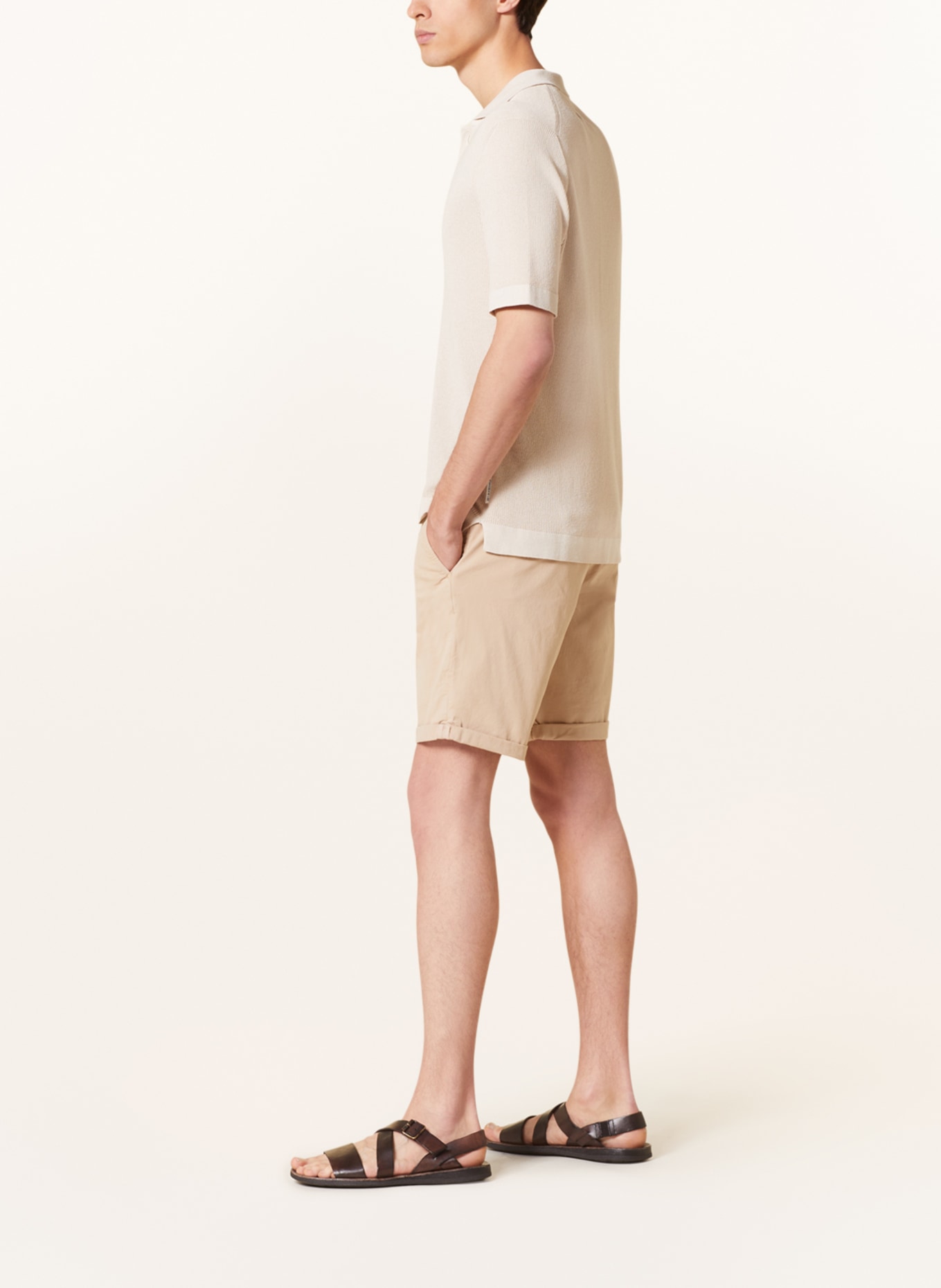 HILTL Shorts, Color: BEIGE (Image 4)