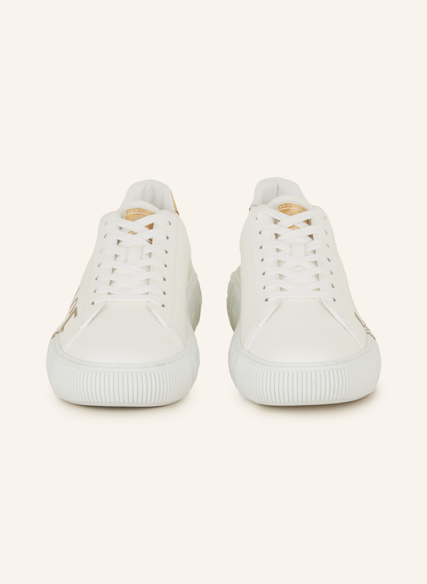 VERSACE Sneakers GRECA, Color: WHITE/ GOLD (Image 3)