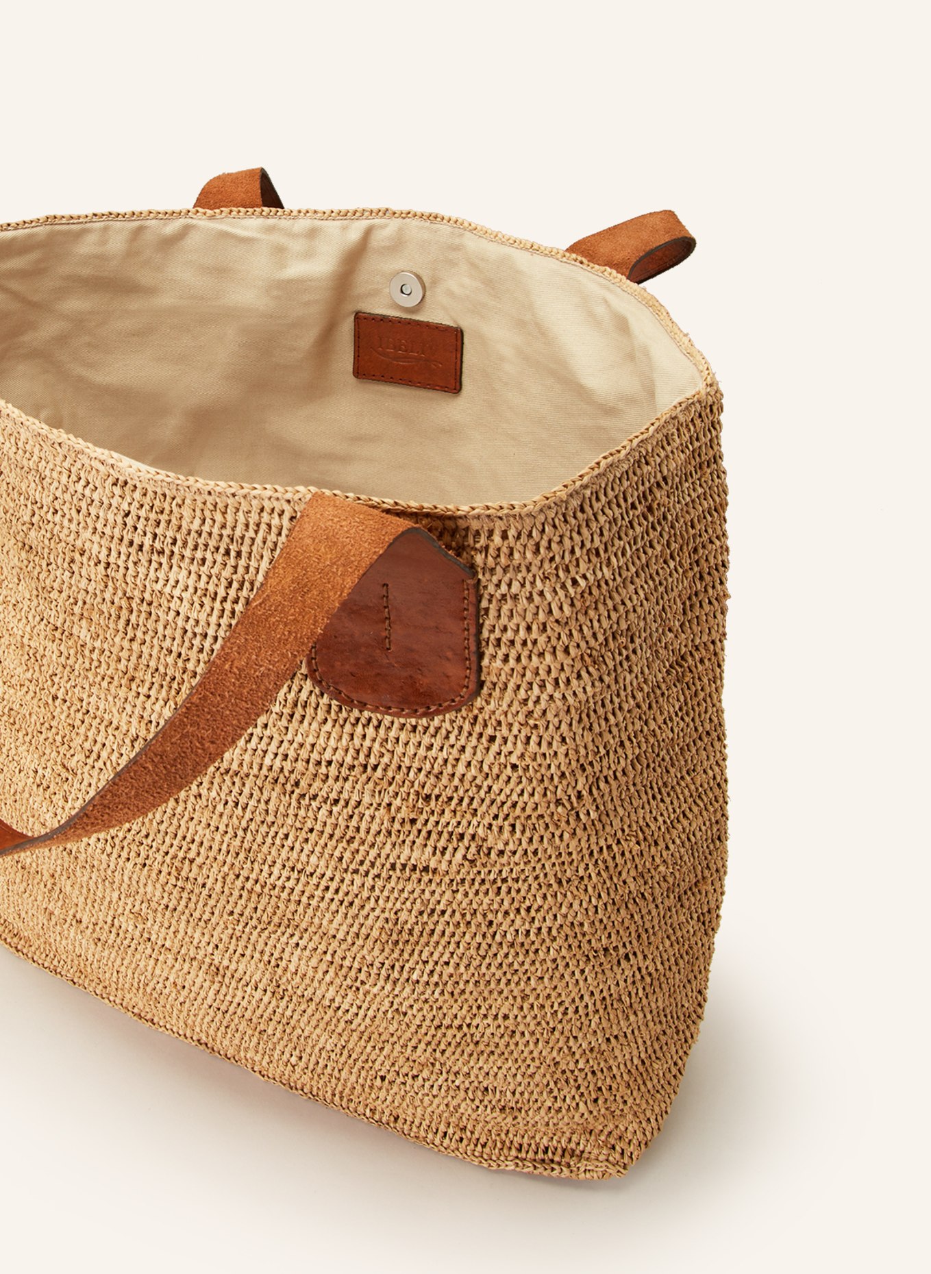 IBELIV Shopper EKENA: SVĚTLE HNĚDÁ / HNĚDÁ