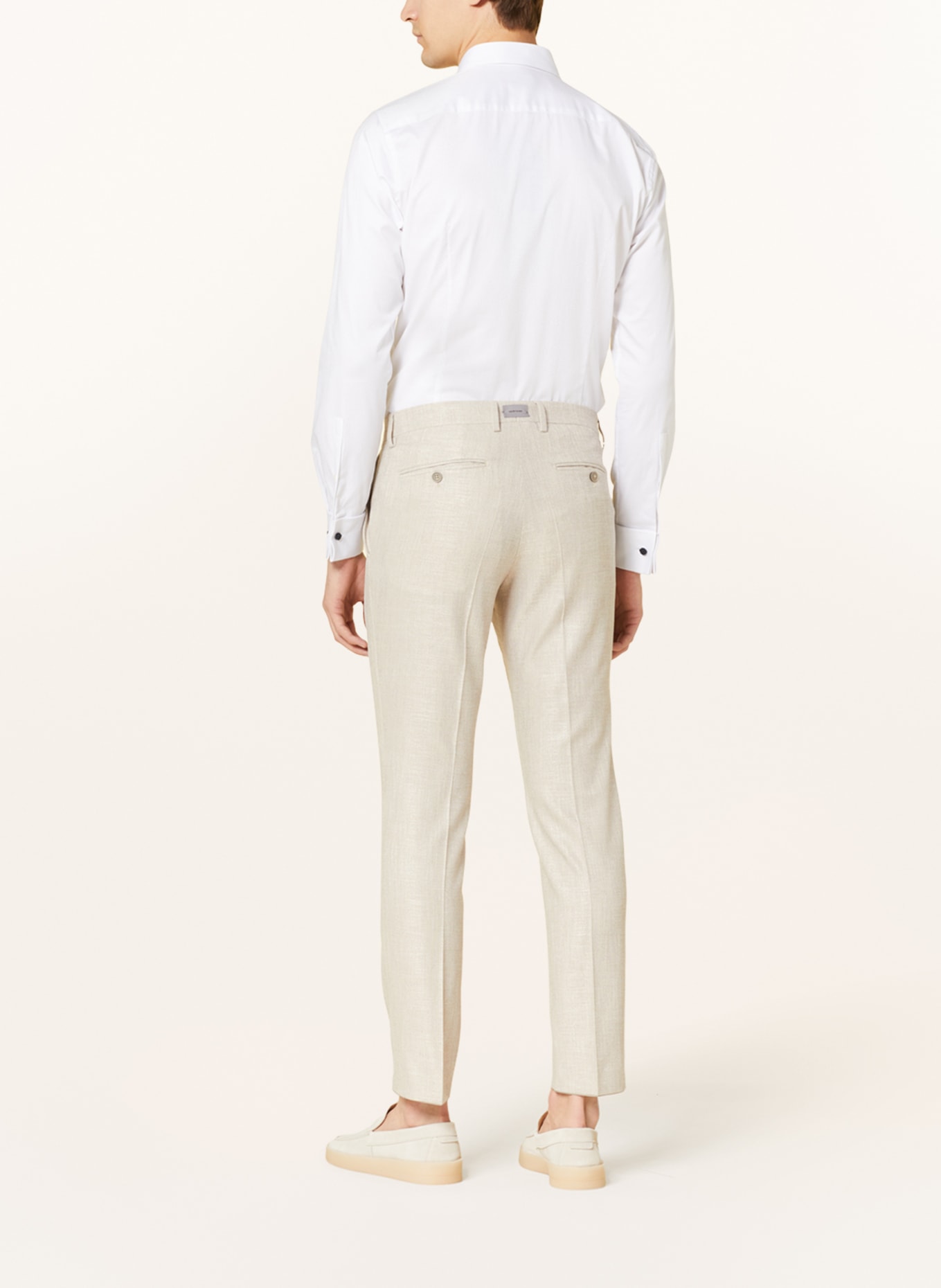 pierre cardin Suit trousers RYAN slim fit, Color: LIGHT BROWN (Image 4)