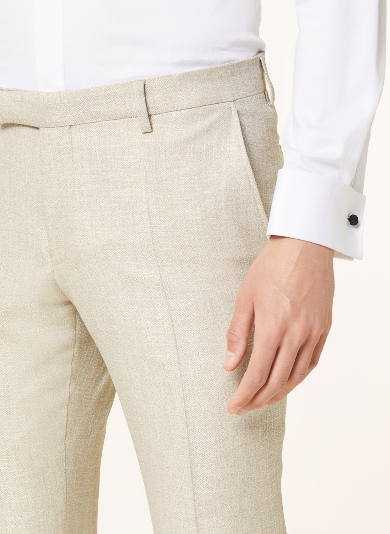 pierre cardin Suit trousers RYAN slim fit, Color: LIGHT BROWN (Image 7)