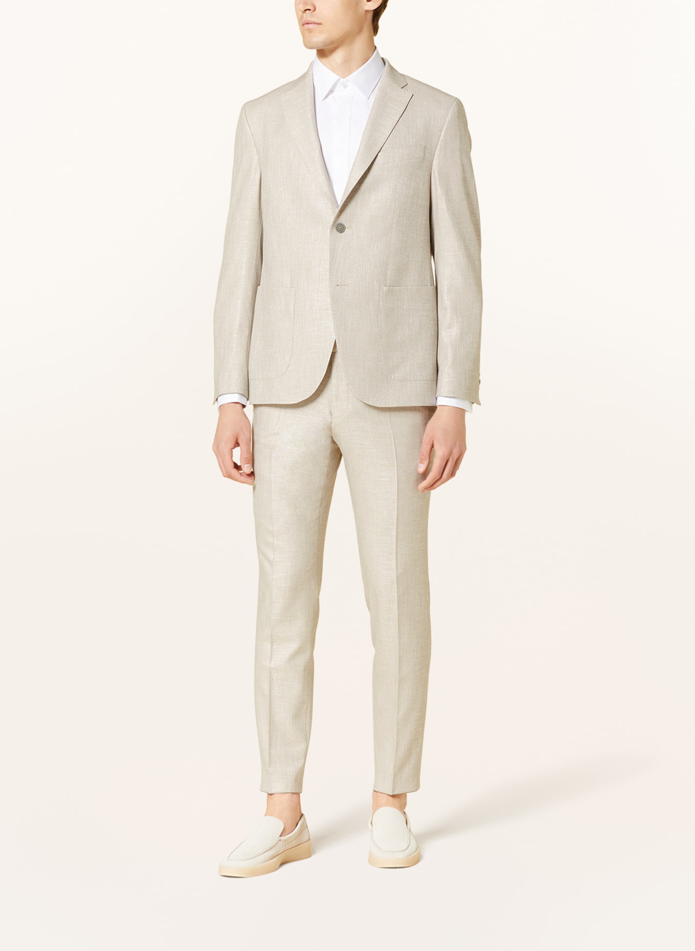 pierre cardin Suit jacket MICHEL regular fit, Color: LIGHT BROWN (Image 2)
