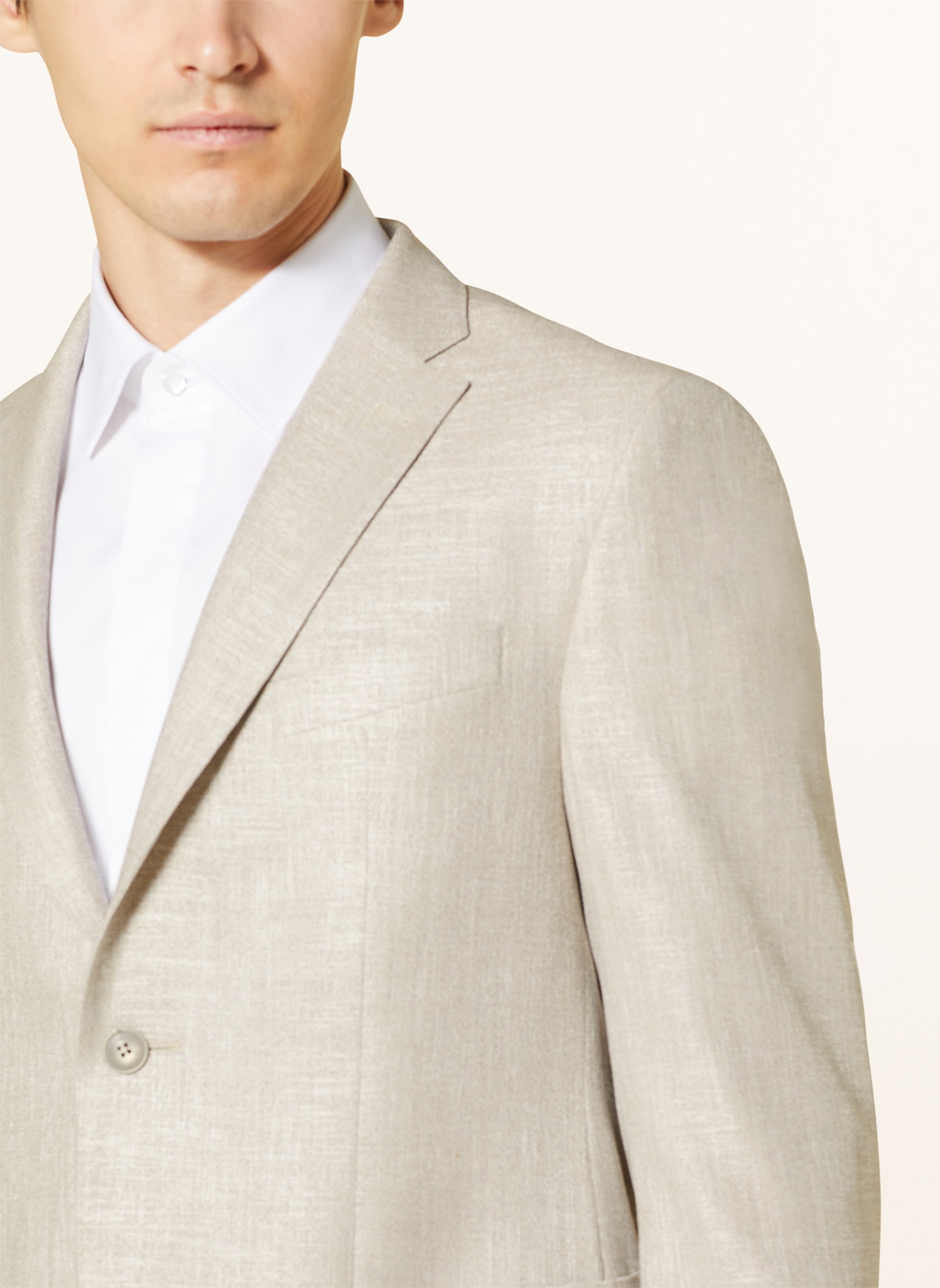 pierre cardin Suit jacket MICHEL regular fit, Color: LIGHT BROWN (Image 6)