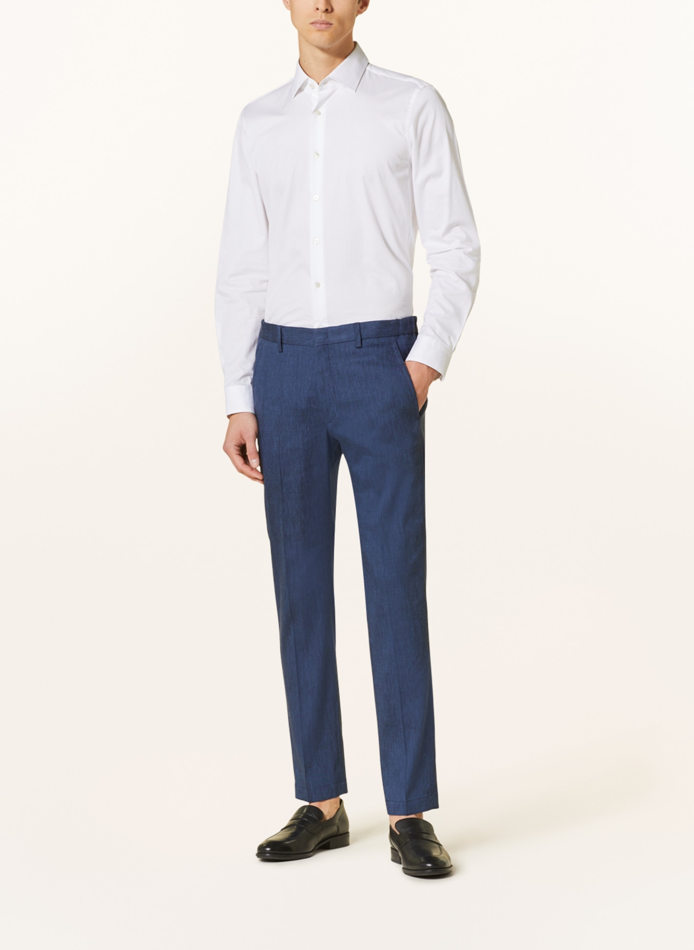 pierre cardin Oblekové kalhoty RICK Extra Slim Fit, Barva: 6304 Blue Nights (Obrázek 3)