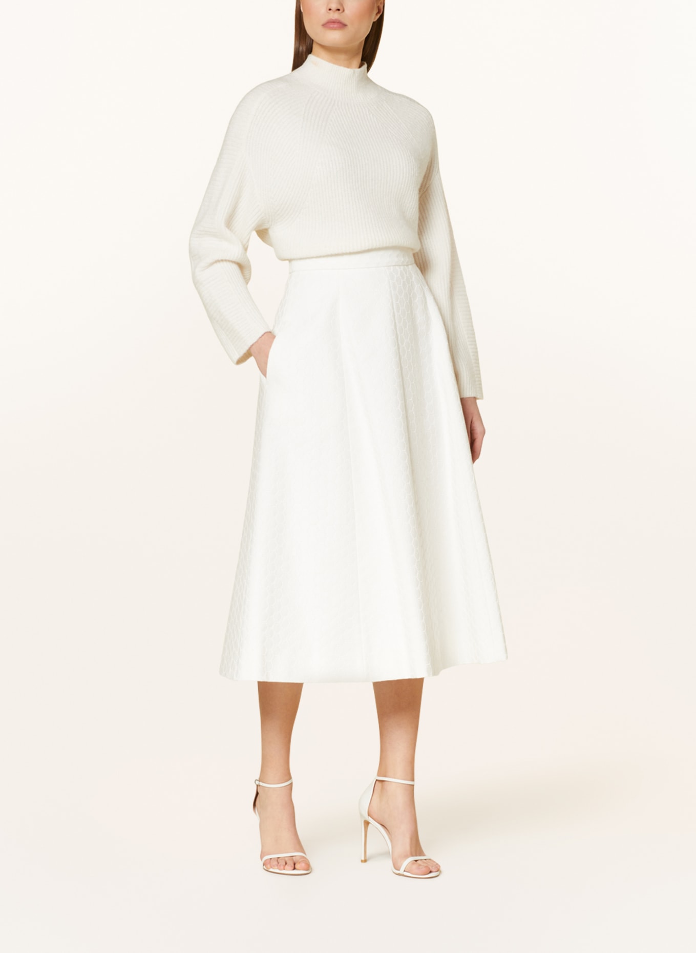 SLY 010 Skirt ELIANA, Color: WHITE (Image 2)