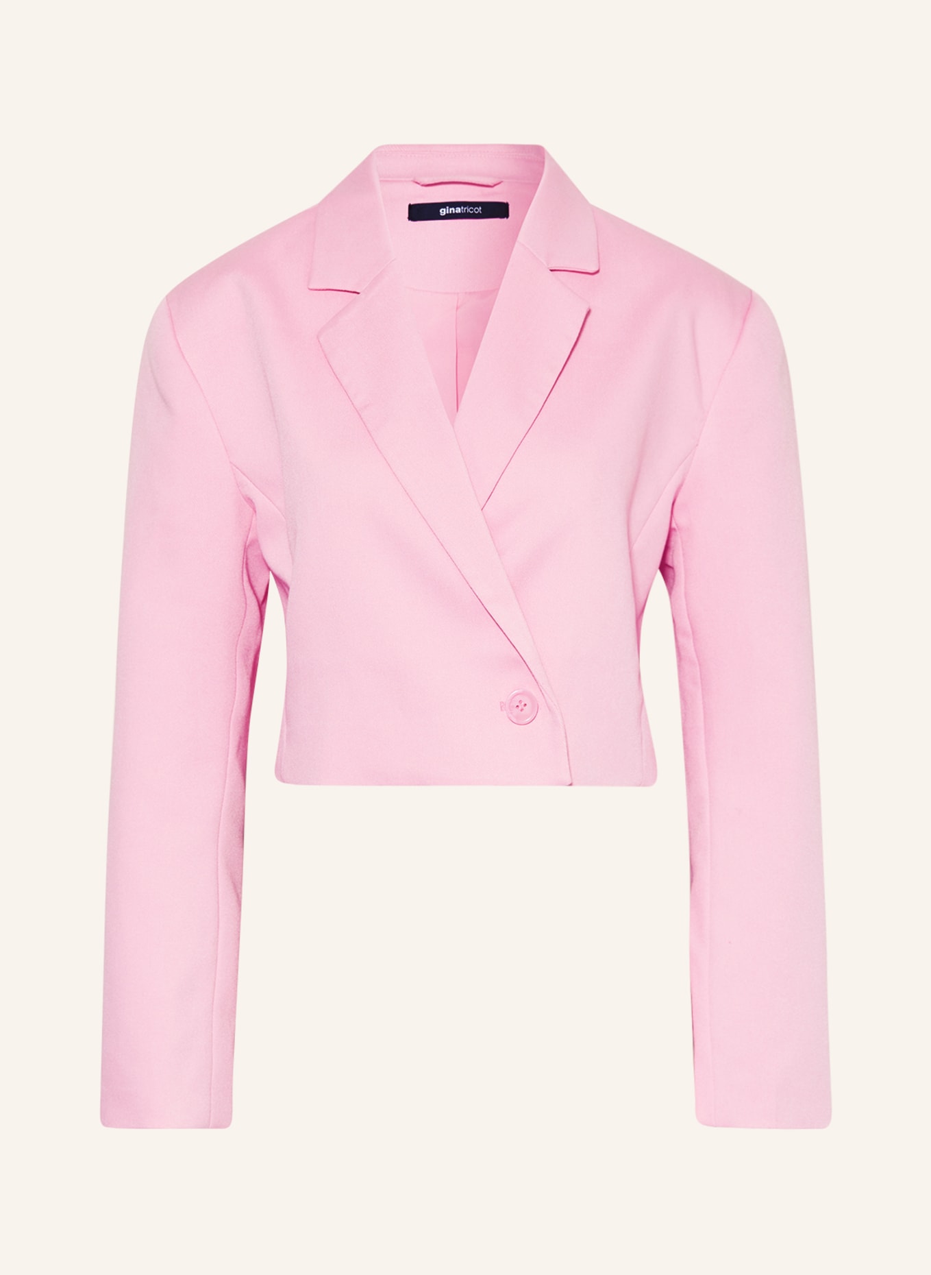 gina tricot Cropped blazer TAMMIE, Color: PINK (Image 1)